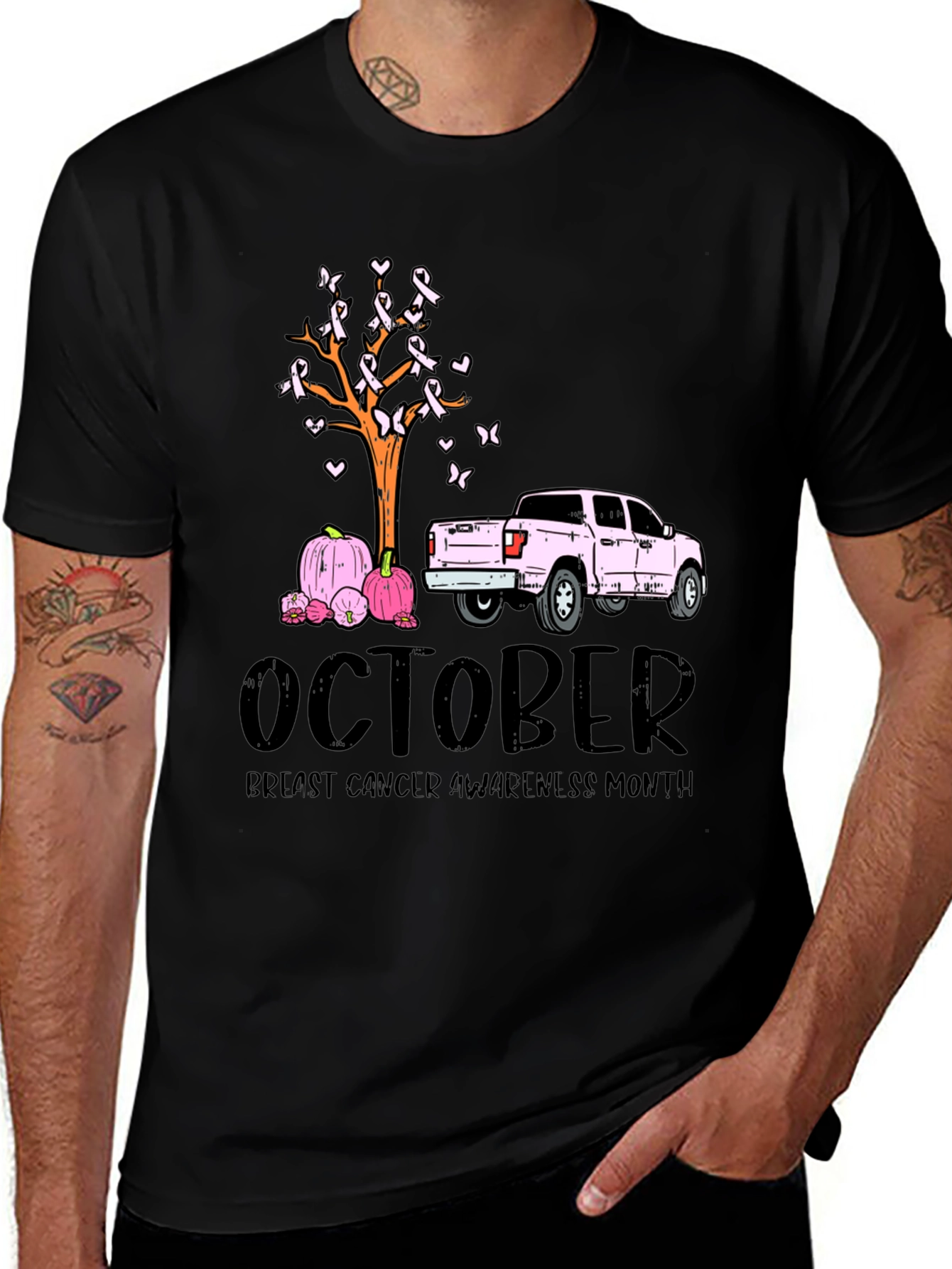October Breast Cancer Awareness Month T-Shirt