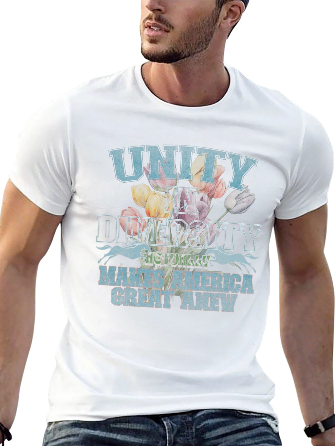 Unity in Diversity Graphic T-Shirt