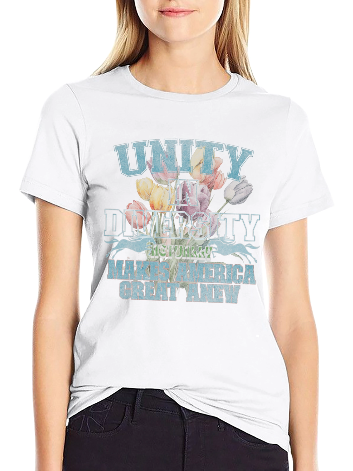 Unity in Diversity Graphic T-Shirt