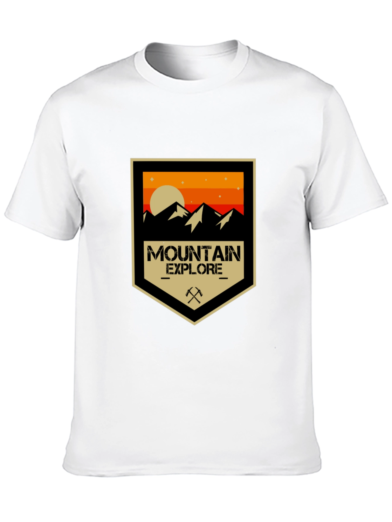Mountain Explore Black T-Shirt