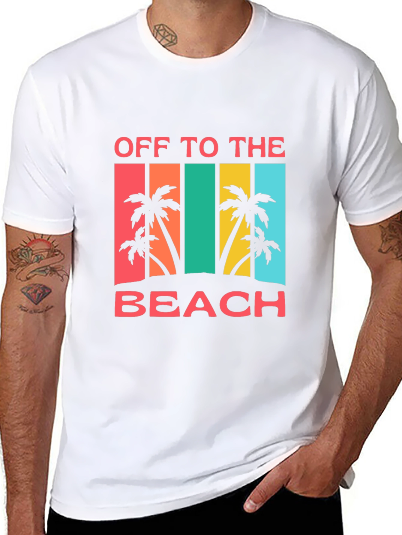 Off to the Beach Retro T-Shirt