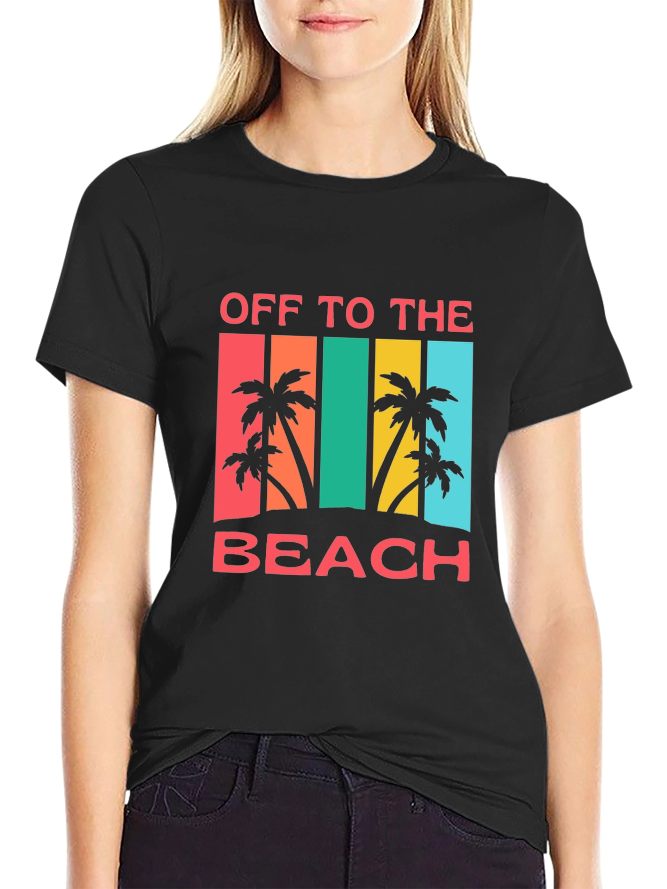 Off to the Beach Retro T-Shirt