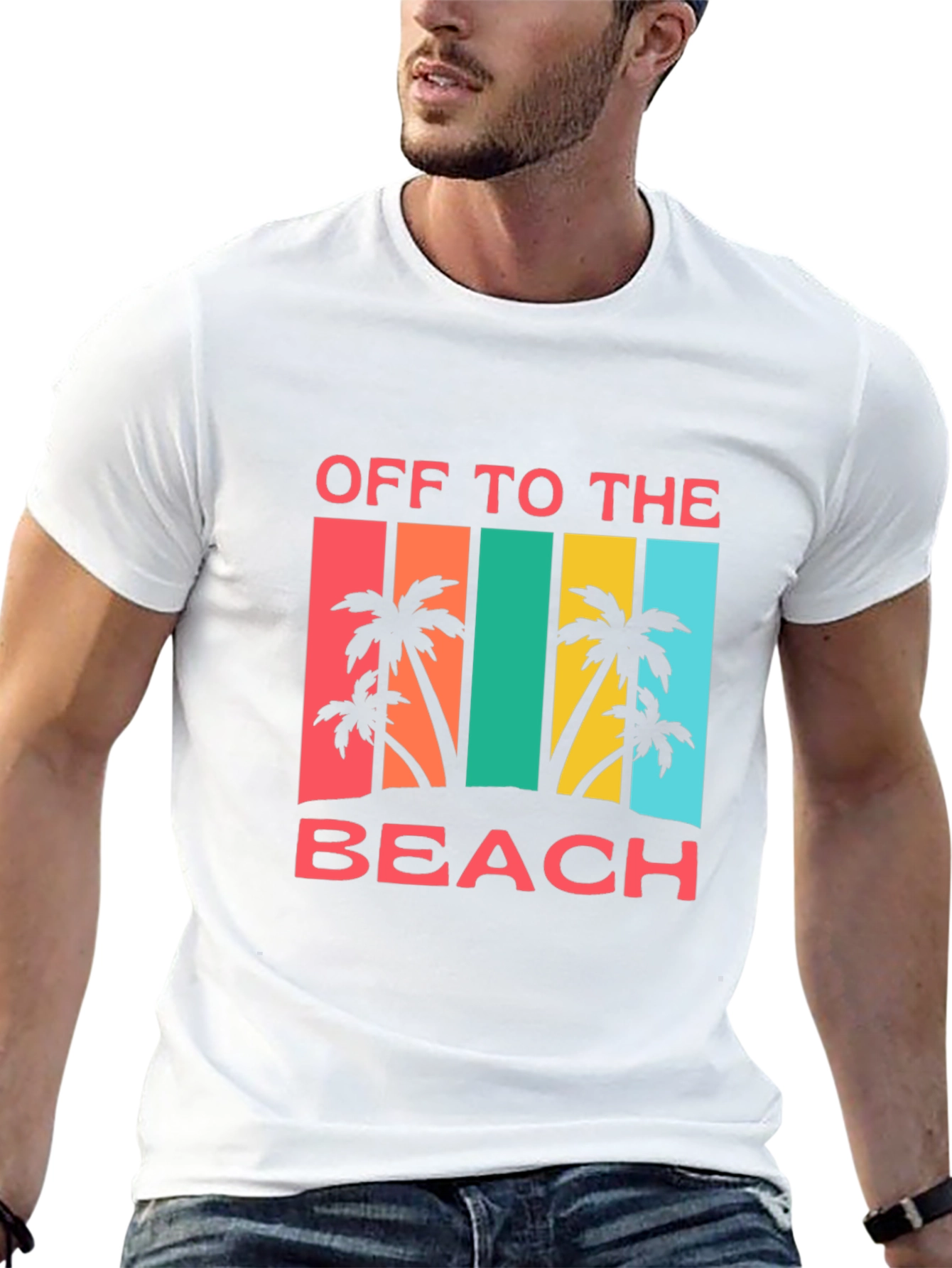 Off to the Beach Retro T-Shirt