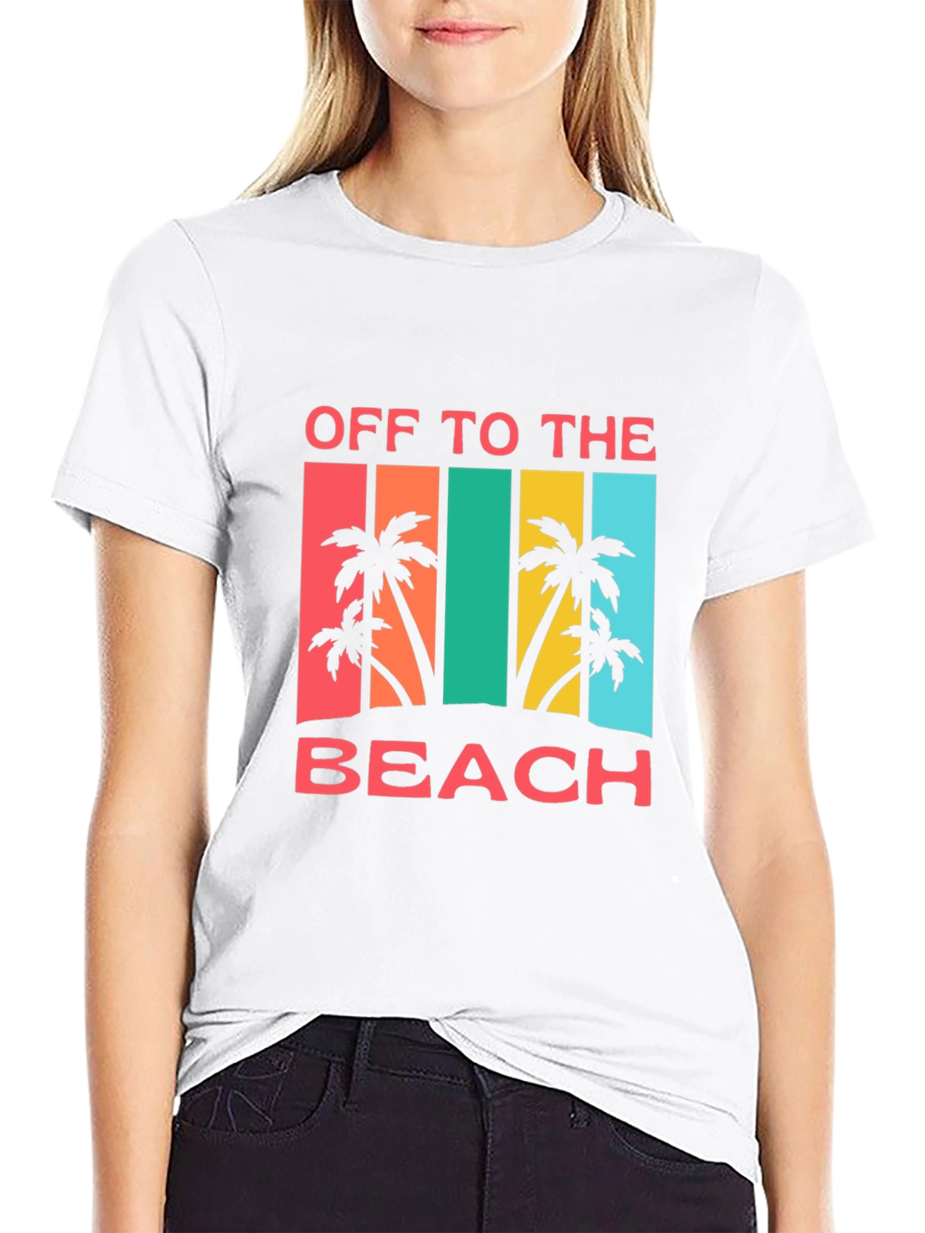 Off to the Beach Retro T-Shirt