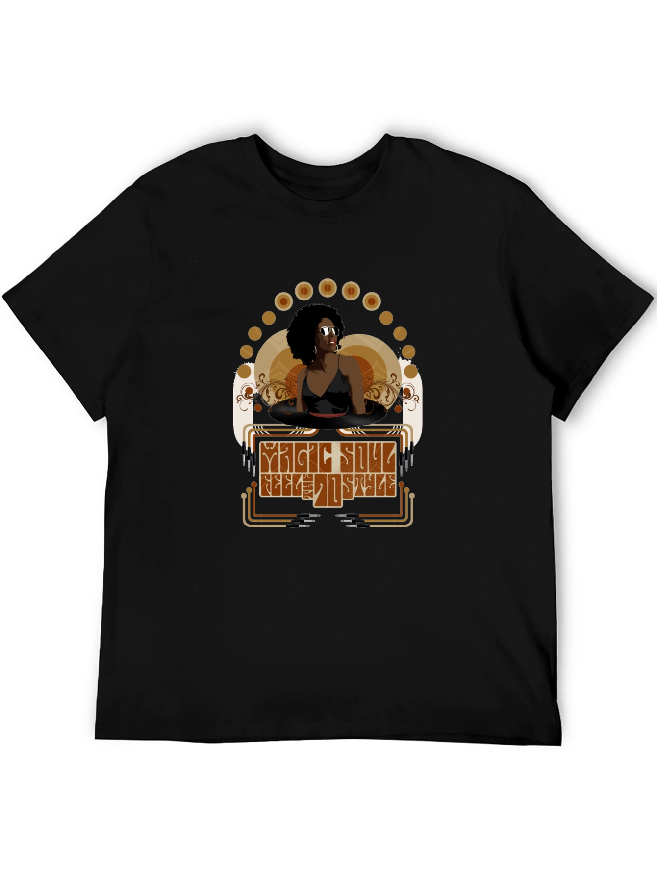 Retro Magic Soul Style Graphic T-Shirt