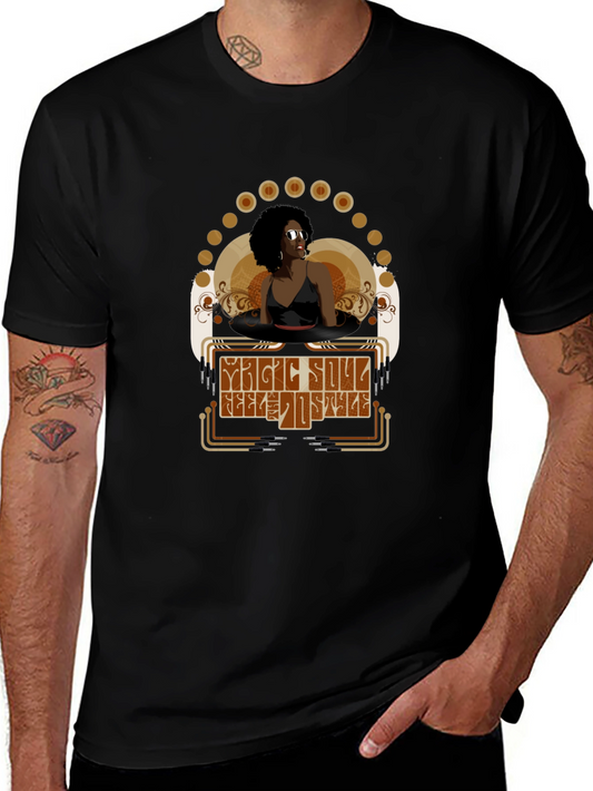 Retro Magic Soul Style Graphic T-Shirt