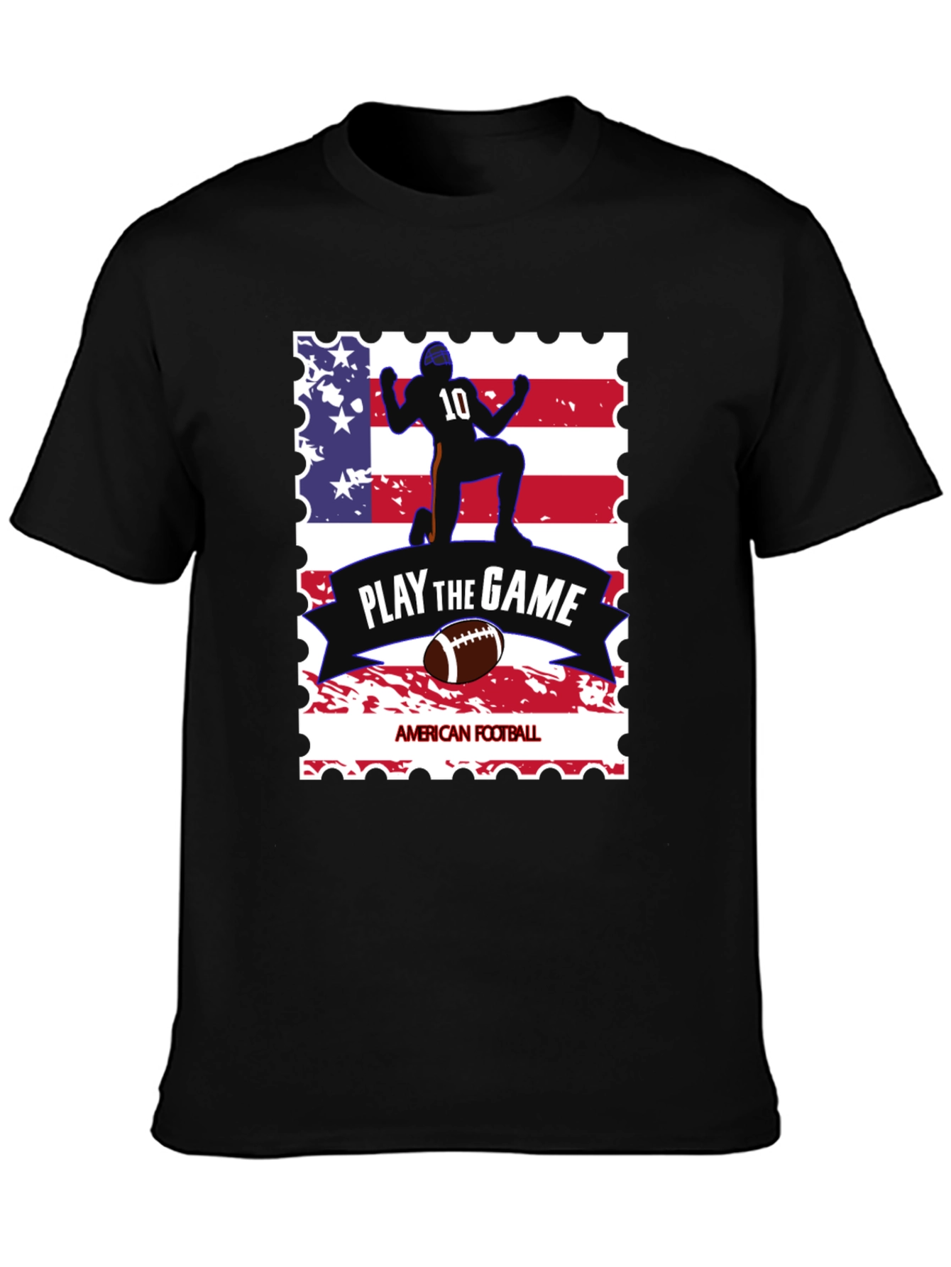 Patriotic Football T-Shirt - Play the Game