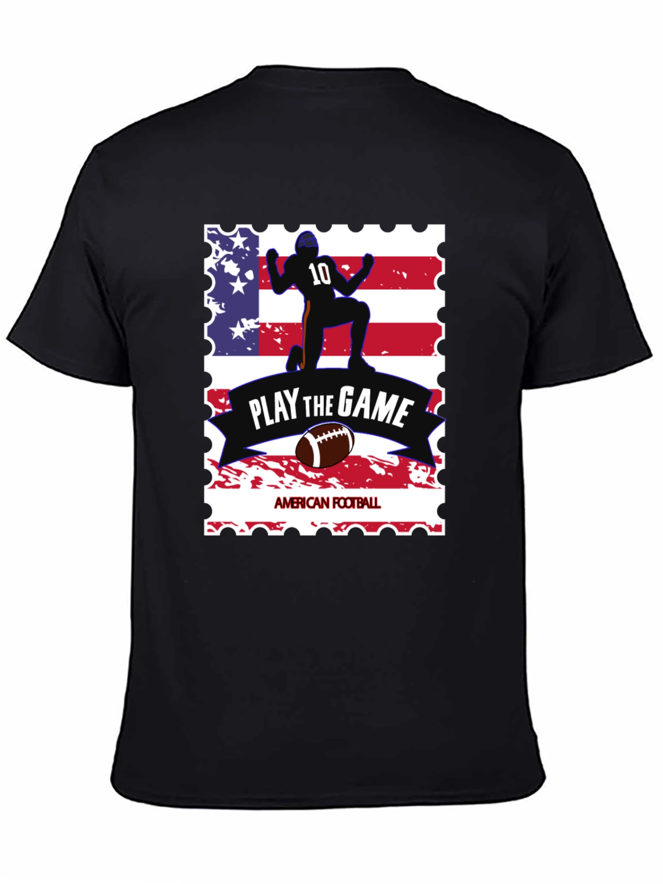 Patriotic Football T-Shirt - Play the Game