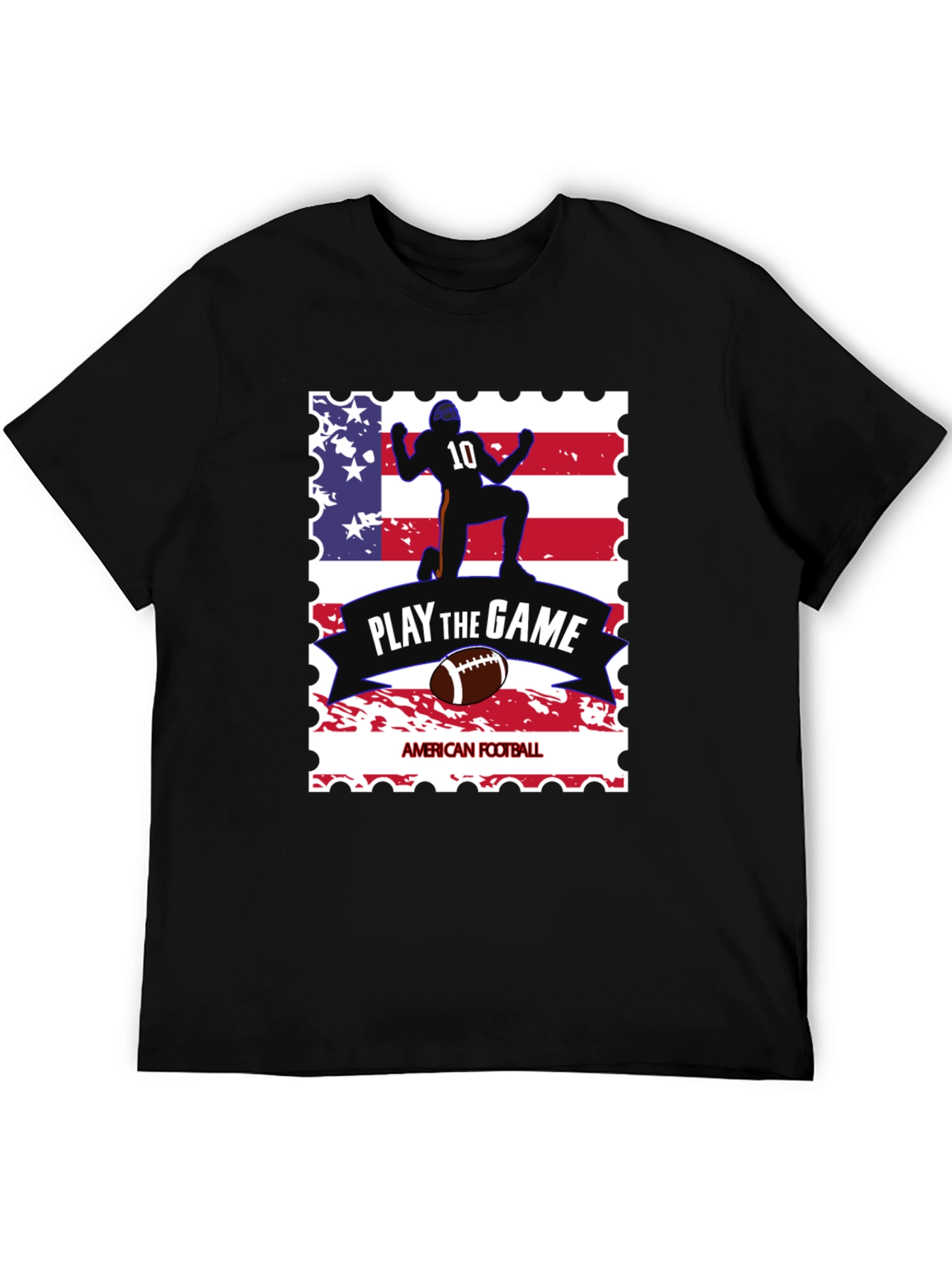 Patriotic Football T-Shirt - Play the Game