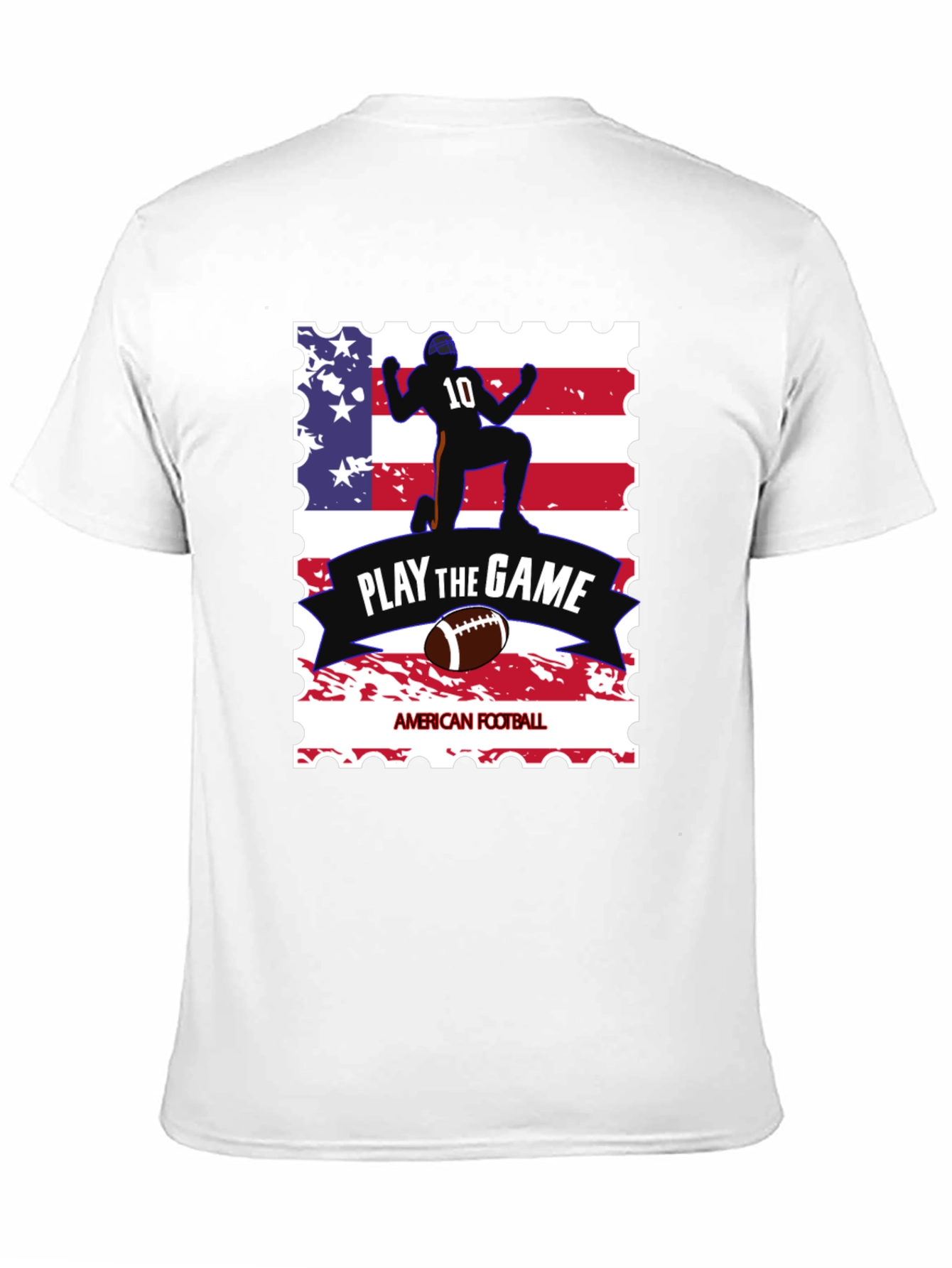 Patriotic Football T-Shirt - Play the Game