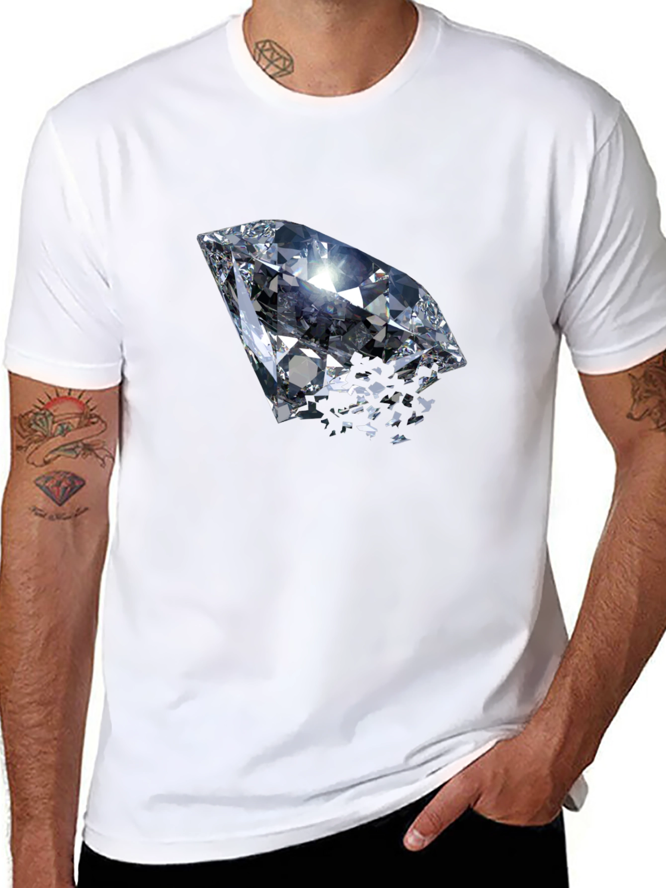 Black Diamond Graphic T-Shirt