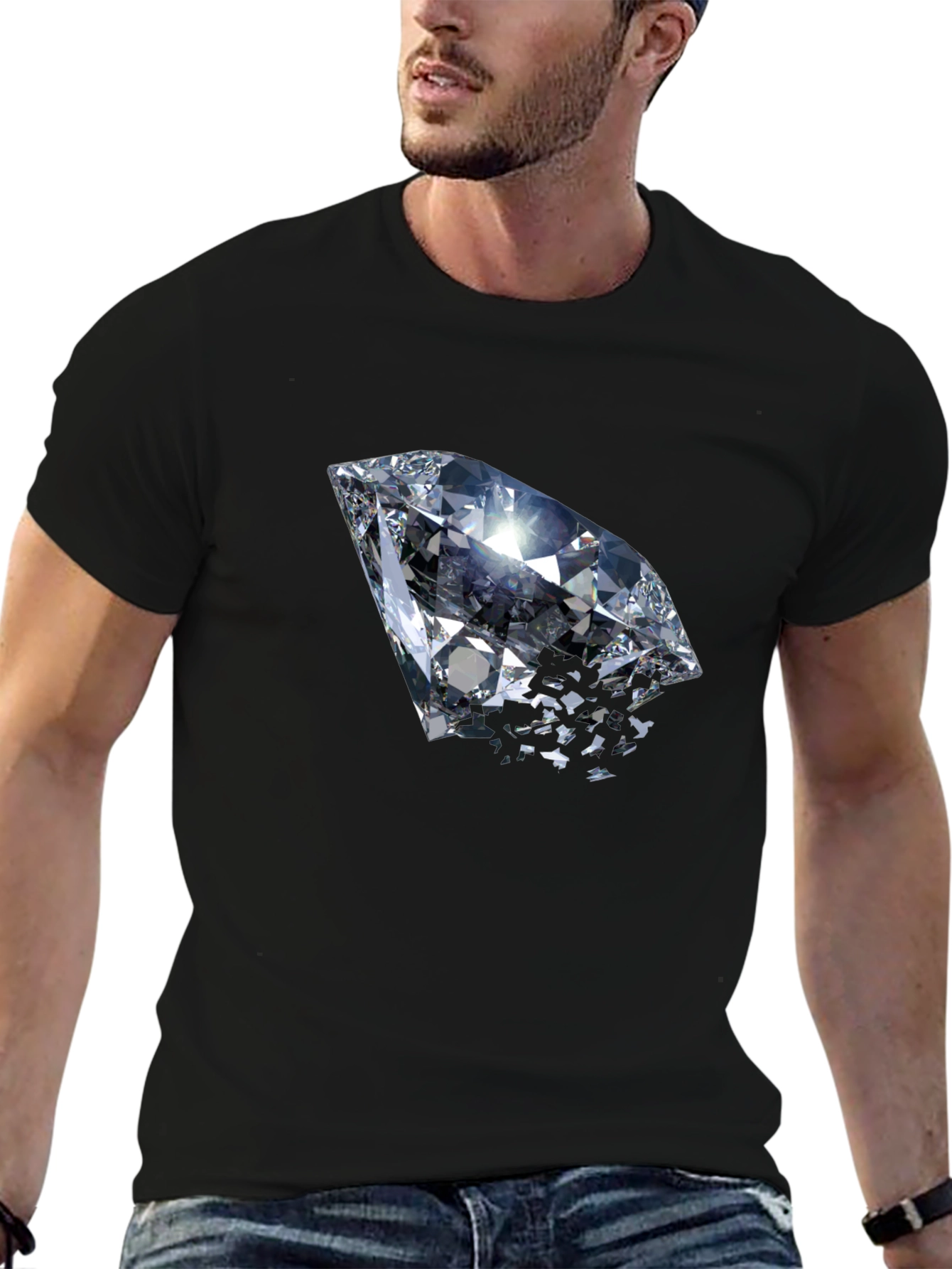 Black Diamond Graphic T-Shirt