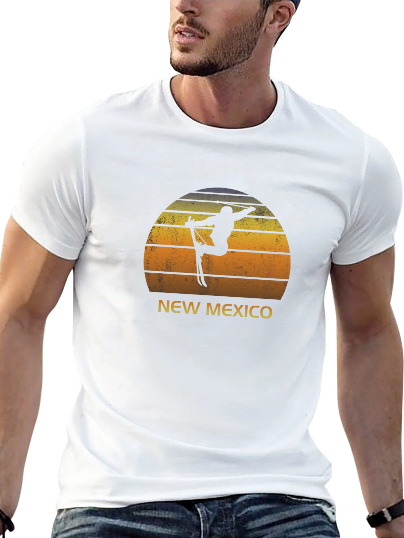 New Mexico Ski Silhouette T-Shirt