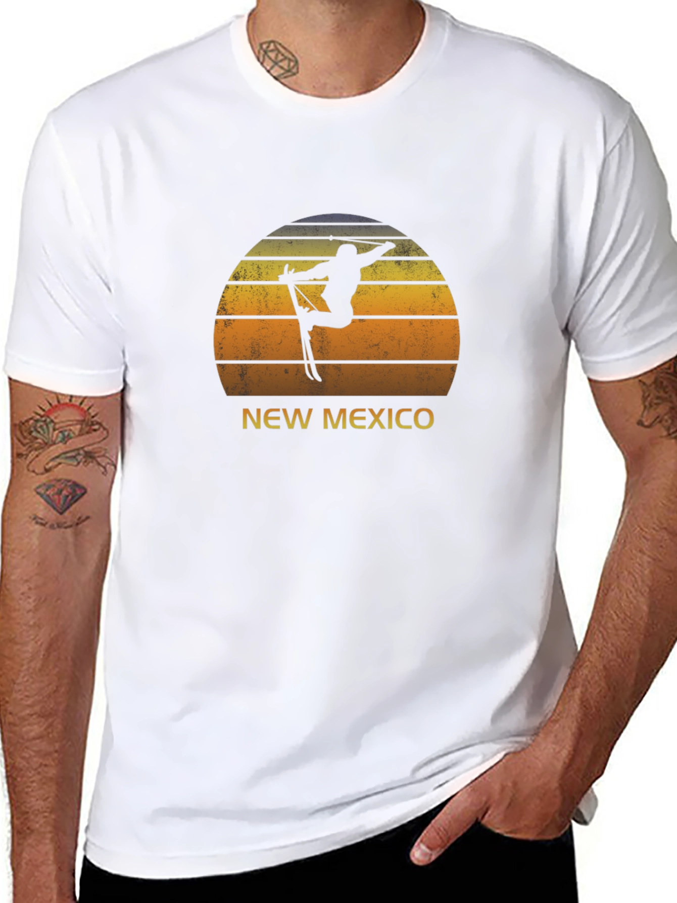 New Mexico Ski Silhouette T-Shirt