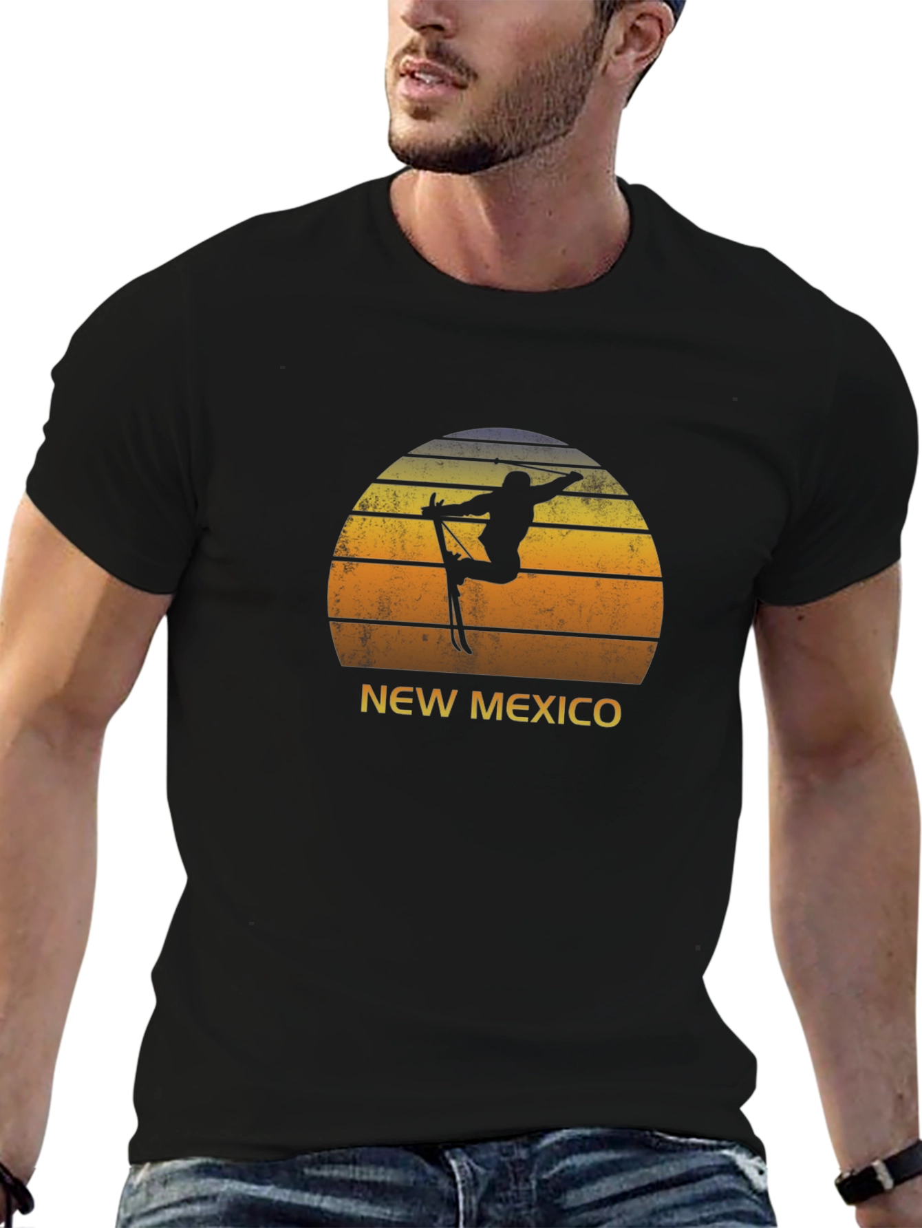 New Mexico Ski Silhouette T-Shirt