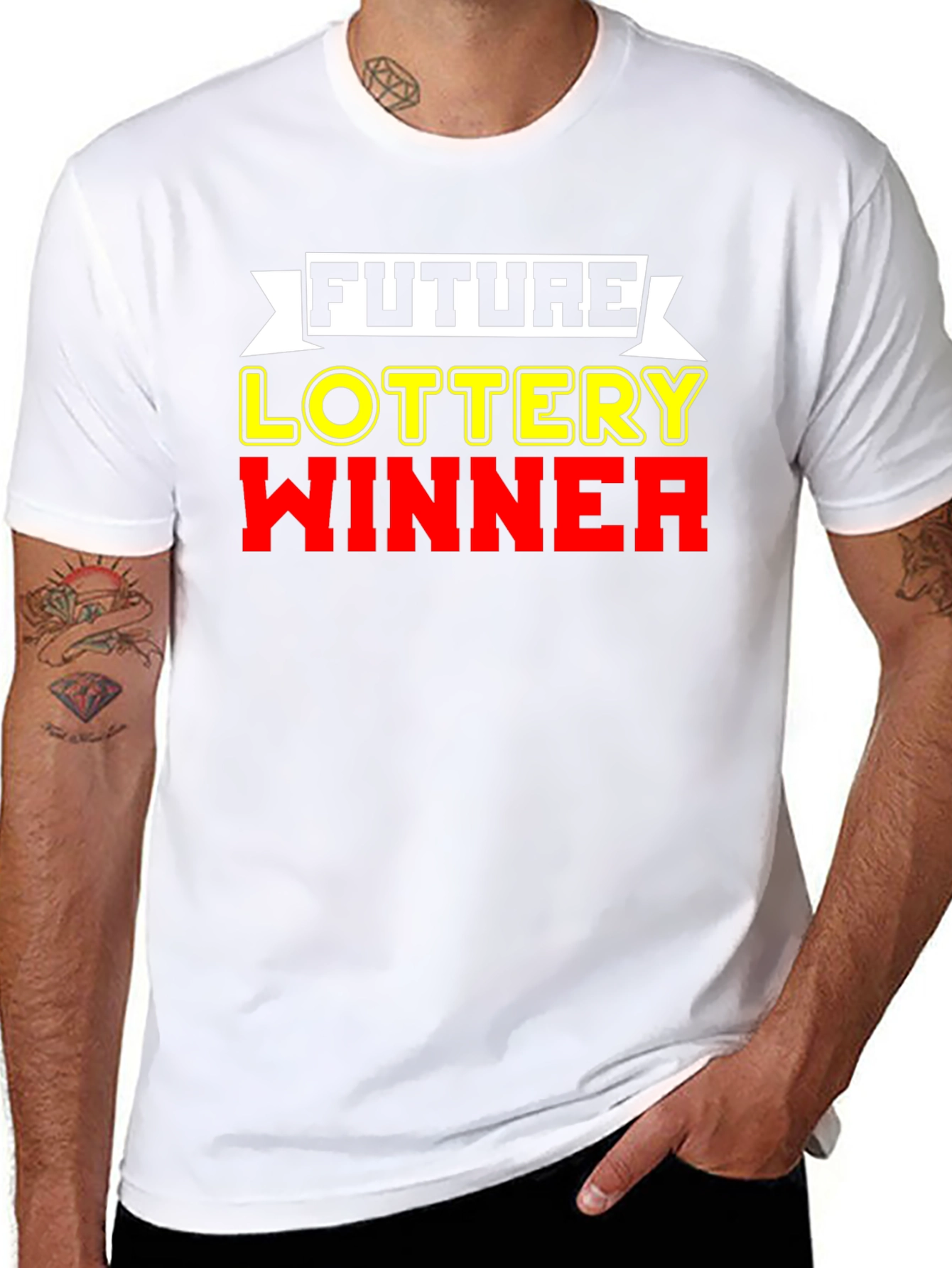 Future Lottery Winner Graphic Tee