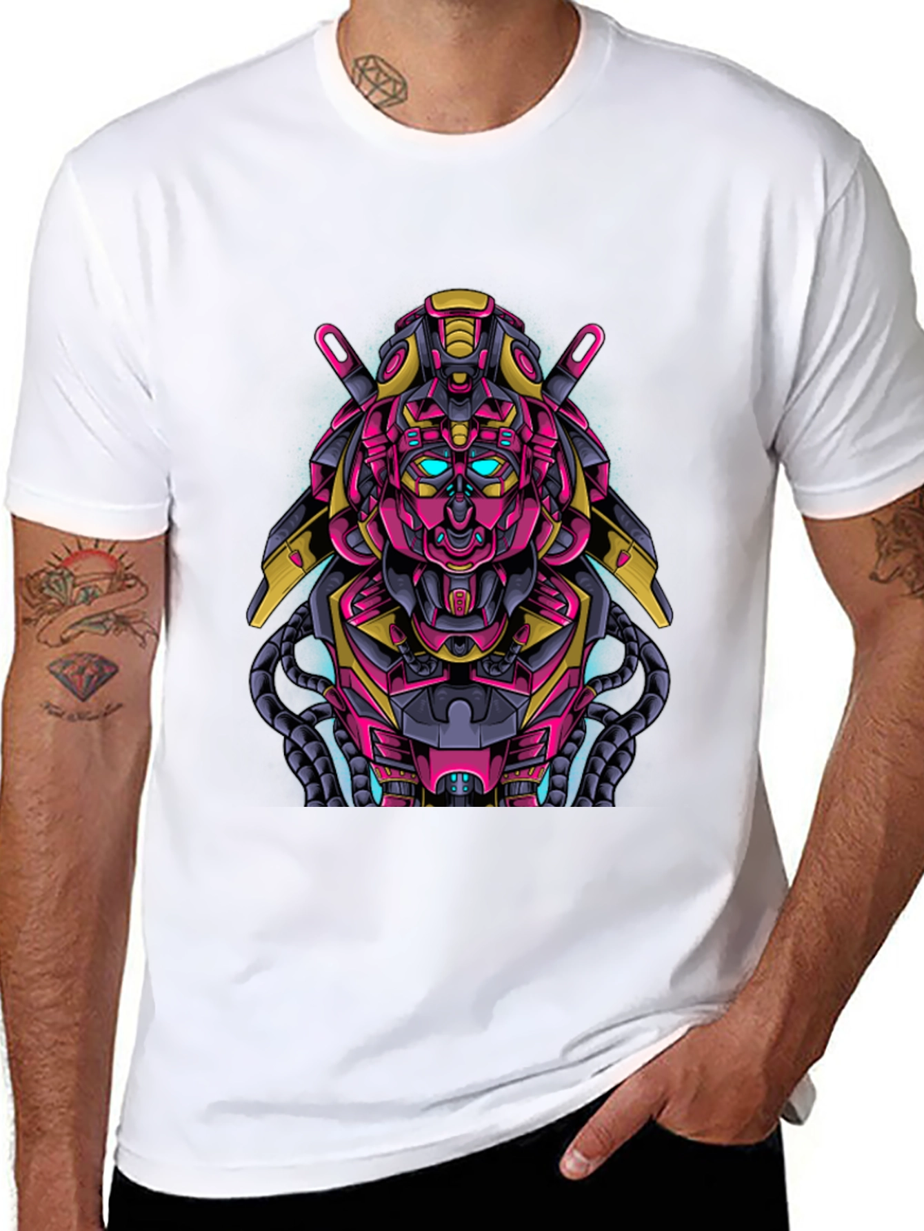 Cyber Samurai Graphic Tee