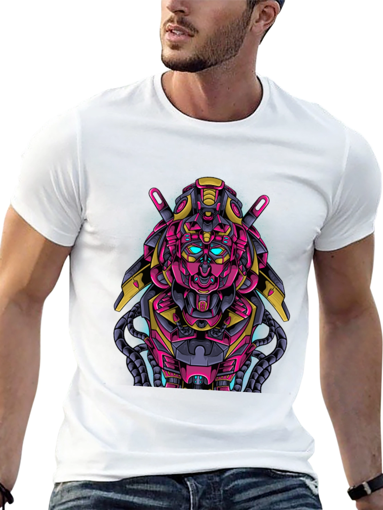 Cyber Samurai Graphic Tee