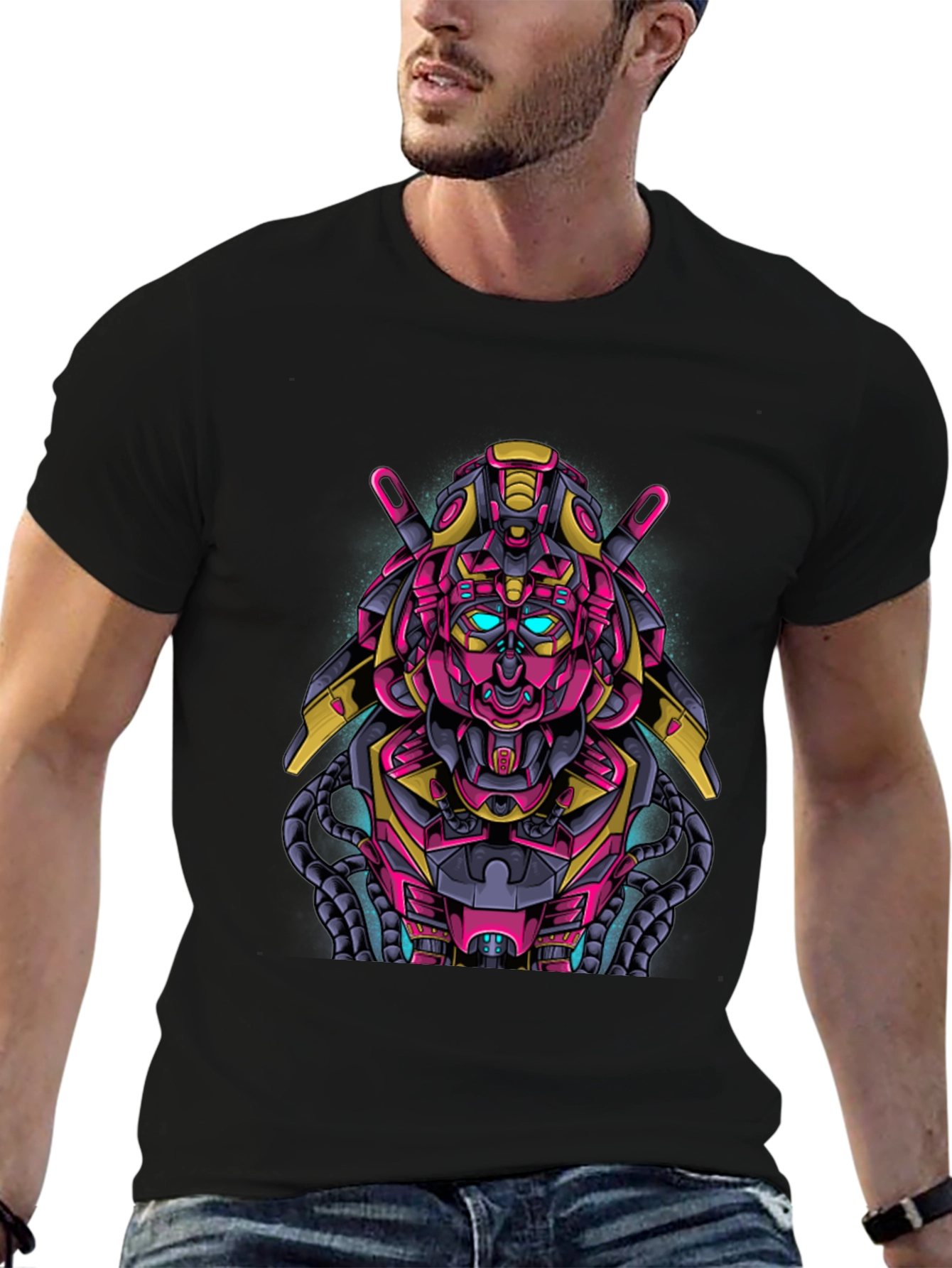 Cyber Samurai Graphic Tee