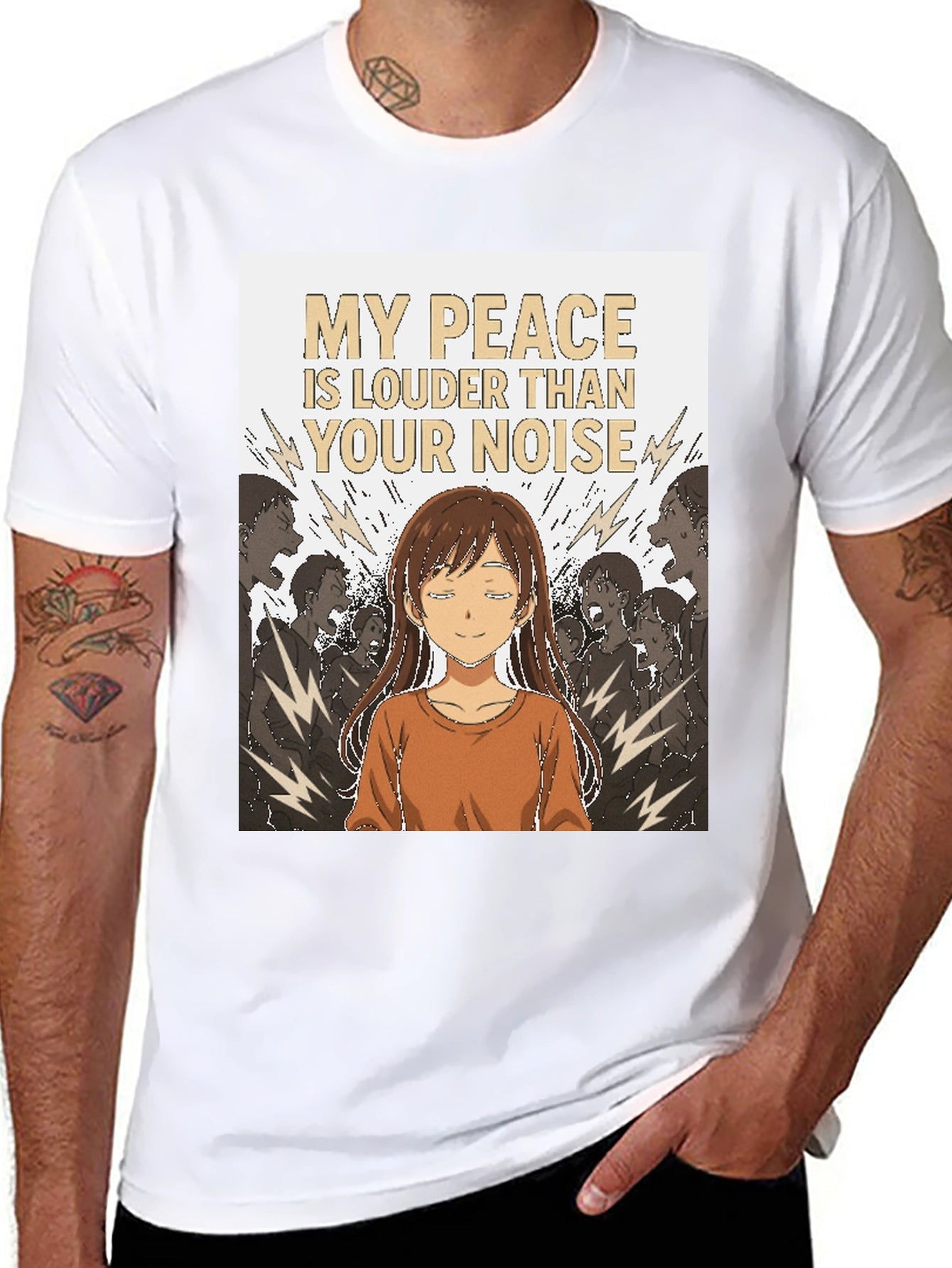 My Peace T-Shirt - Louder Than Your Noise