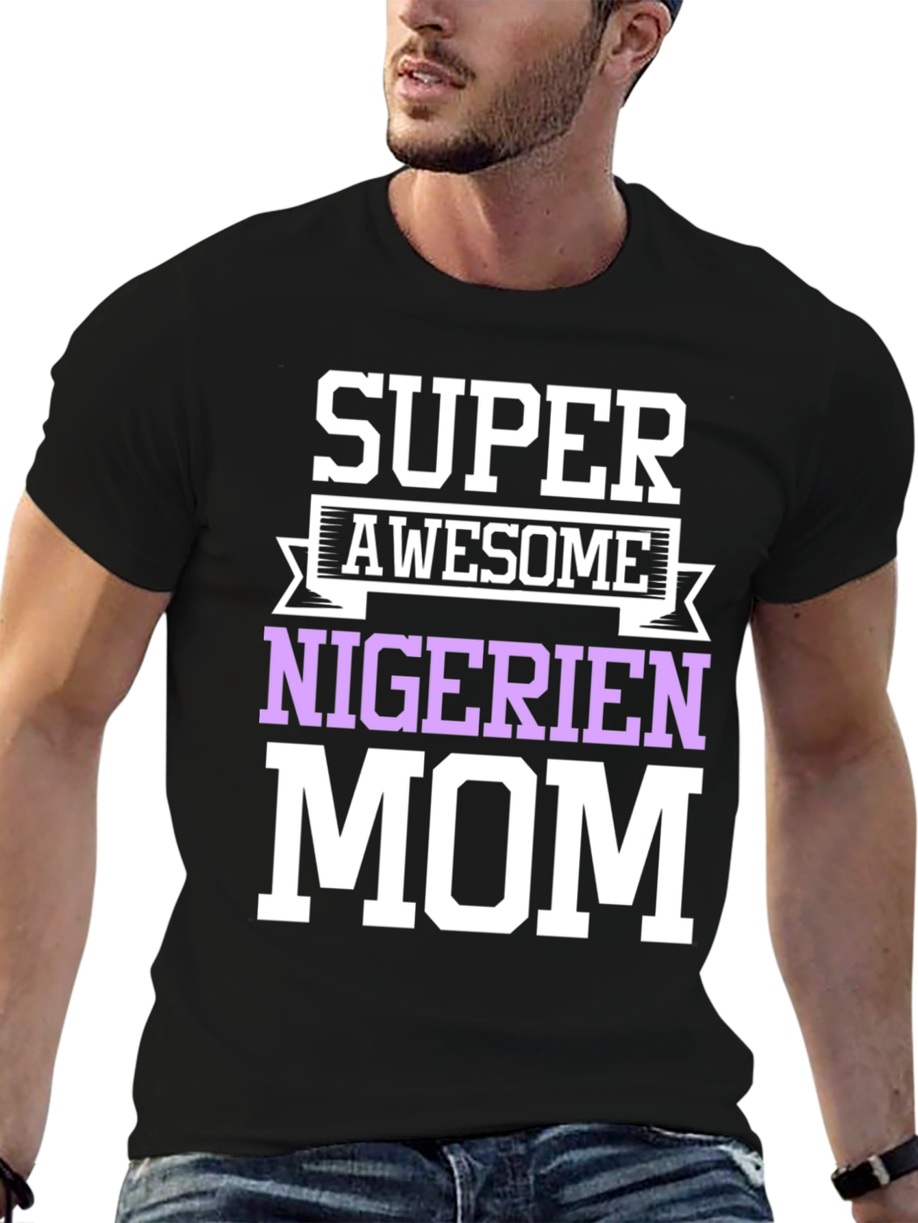 Super Awesome Nigerian Mom T-Shirt