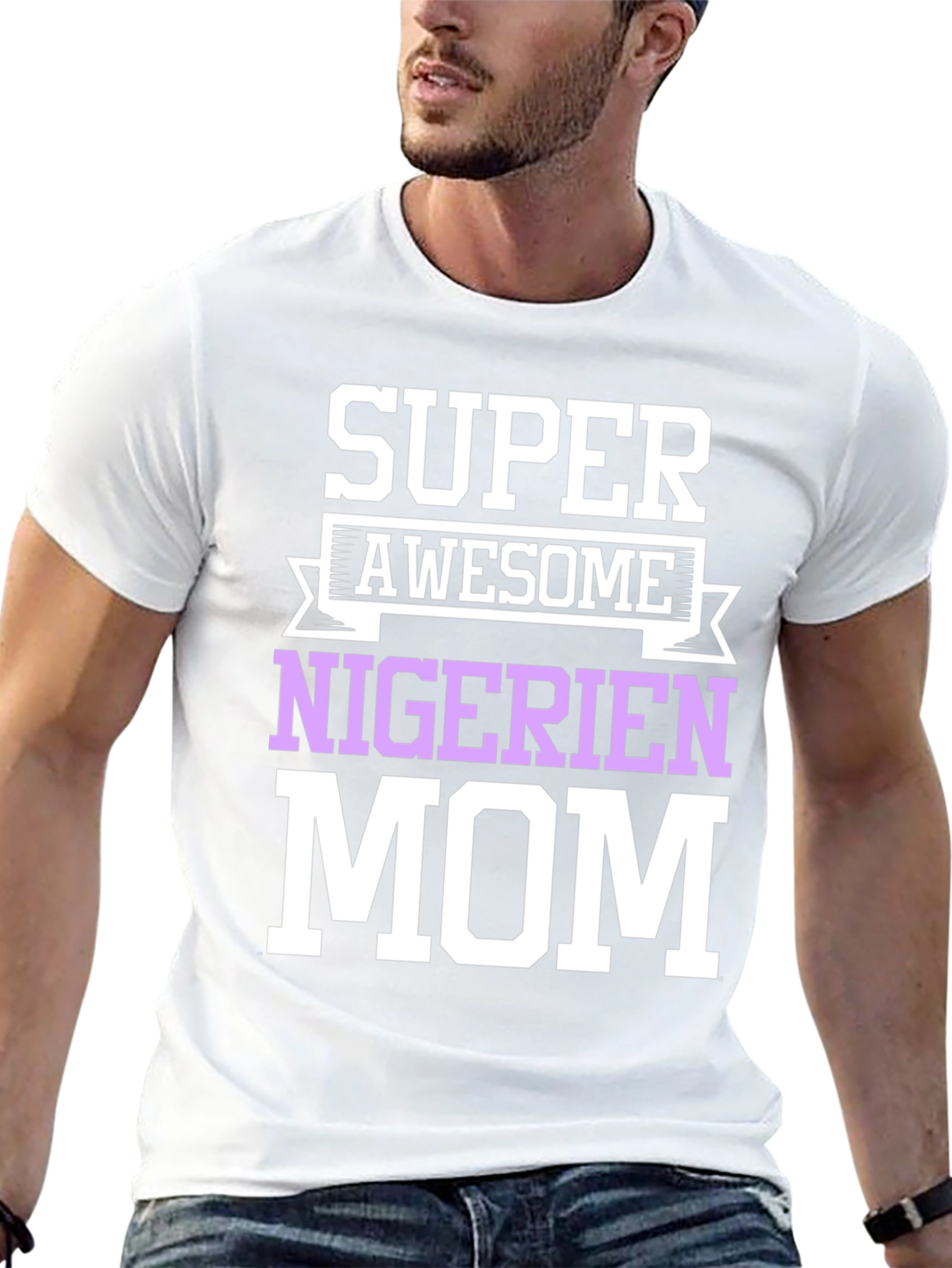 Super Awesome Nigerian Mom T-Shirt