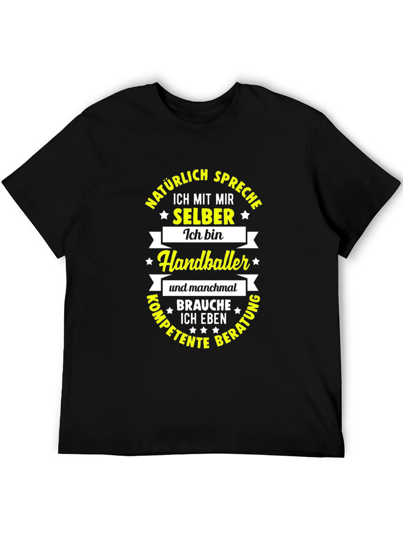 Funny Handball Player T-Shirt - Speaks to Self