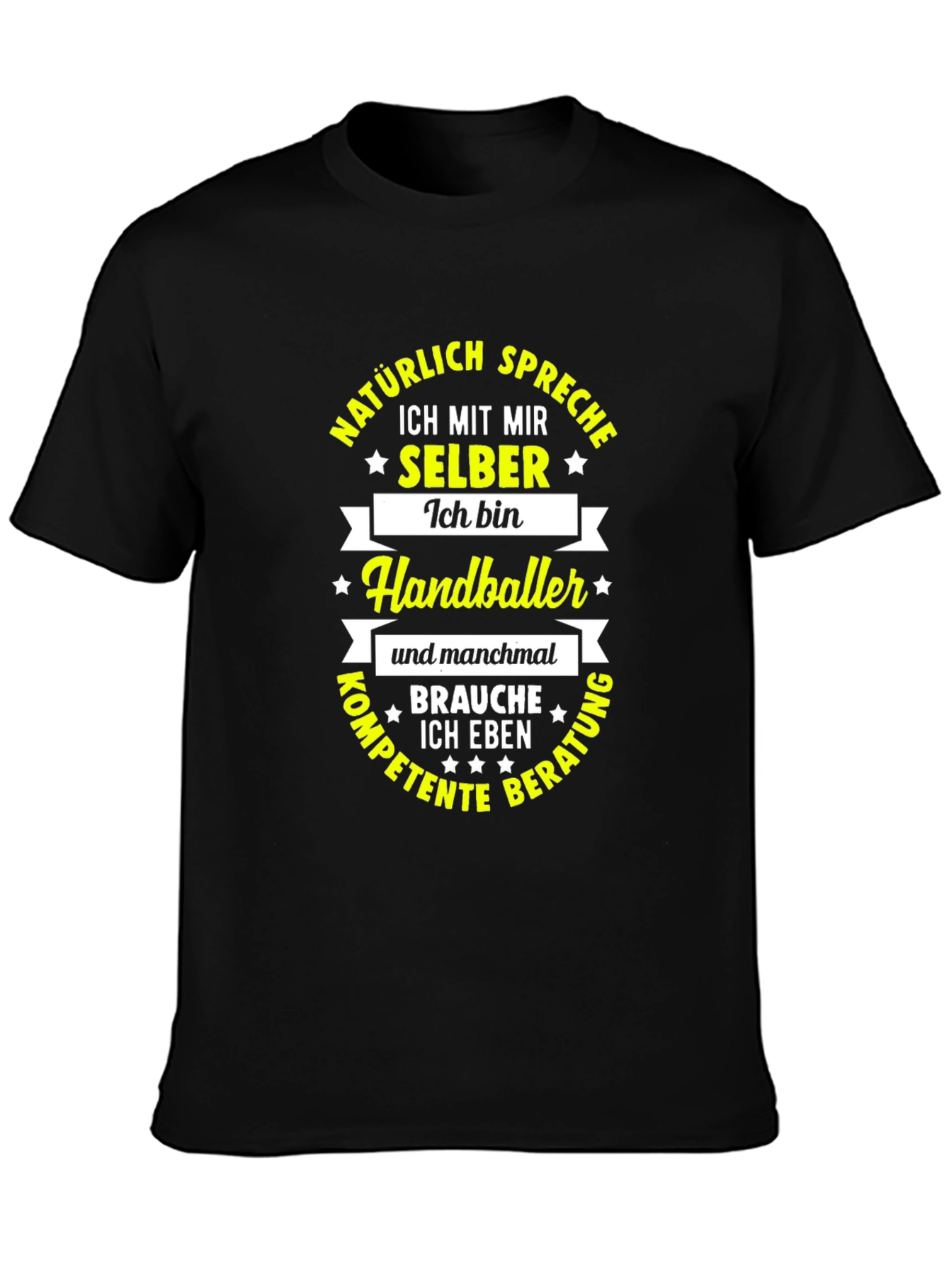 Funny Handball Player T-Shirt - Speaks to Self