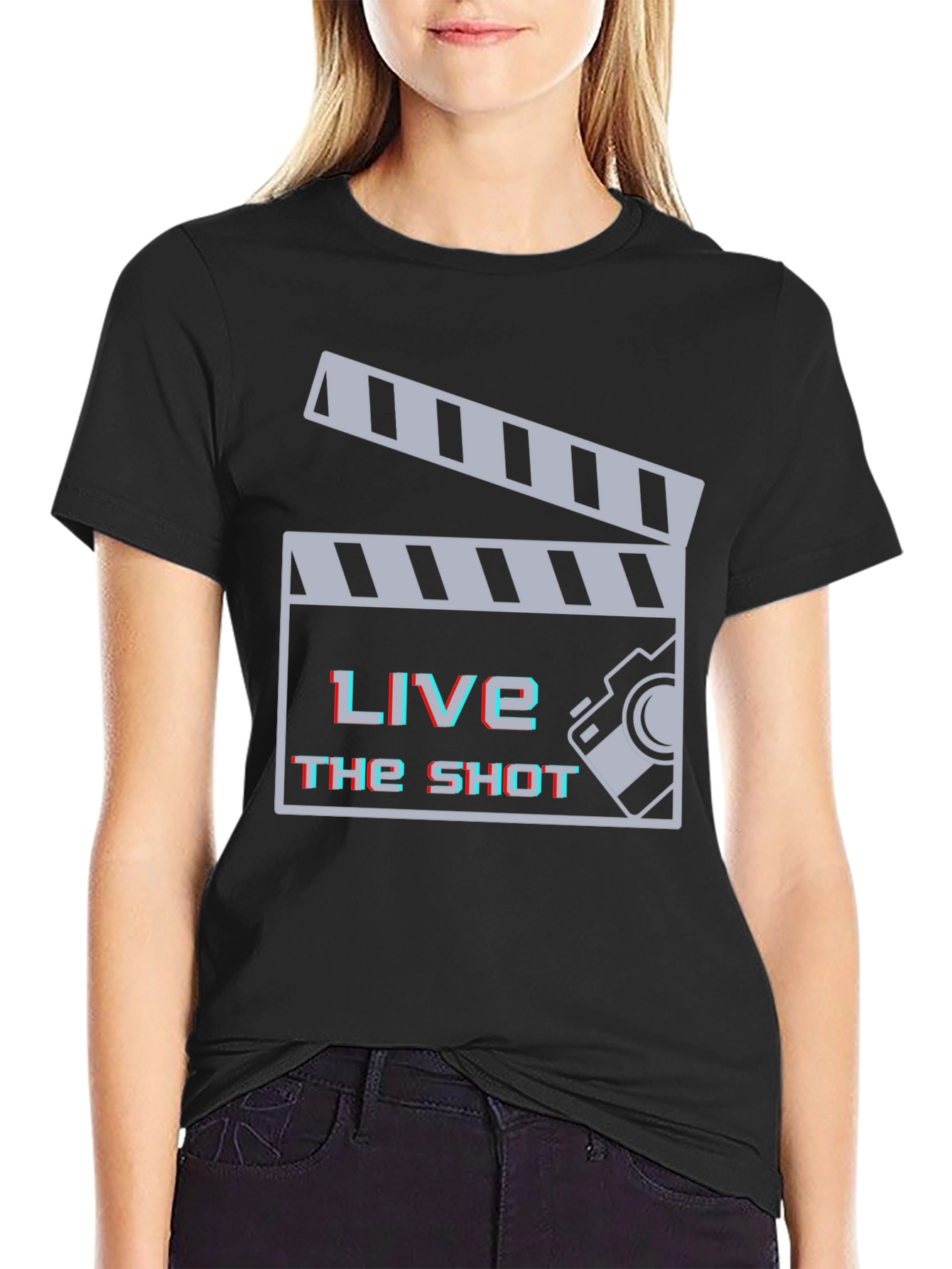 Live the Shot T-Shirt - Filmmaker Edition