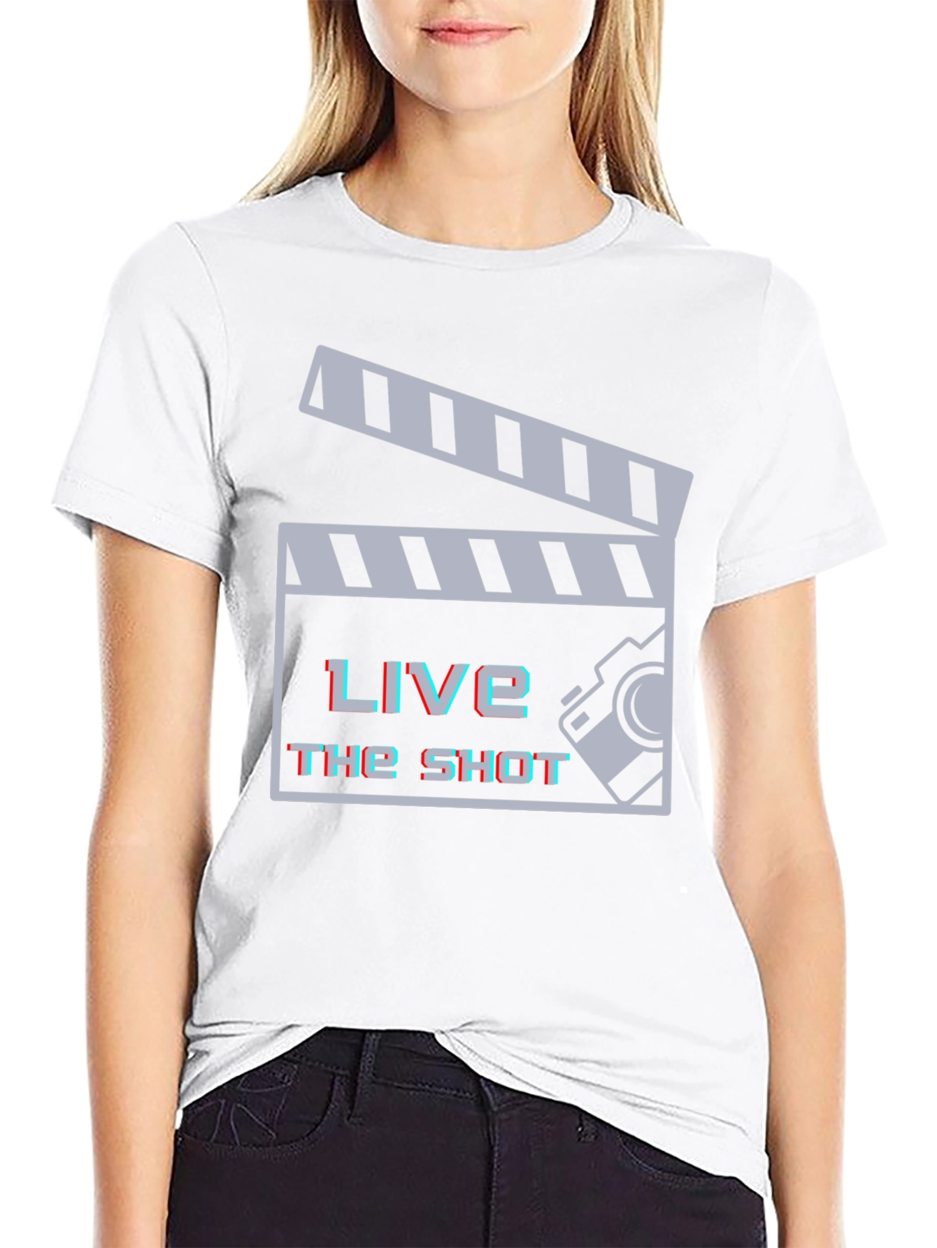 Live the Shot T-Shirt - Filmmaker Edition