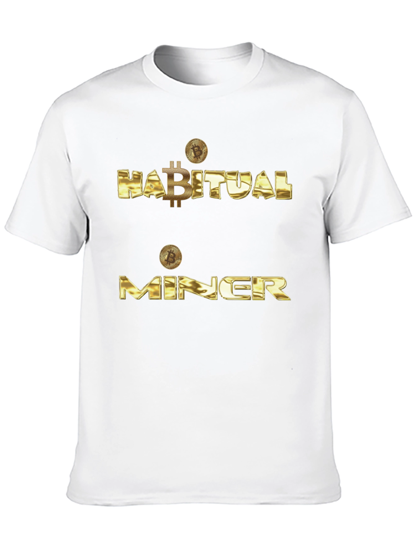 Habitual Miner Black T-Shirt