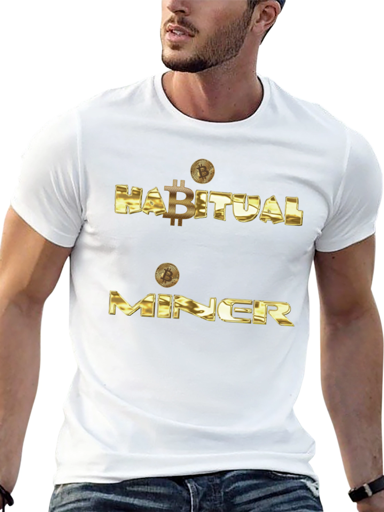 Habitual Miner Black T-Shirt