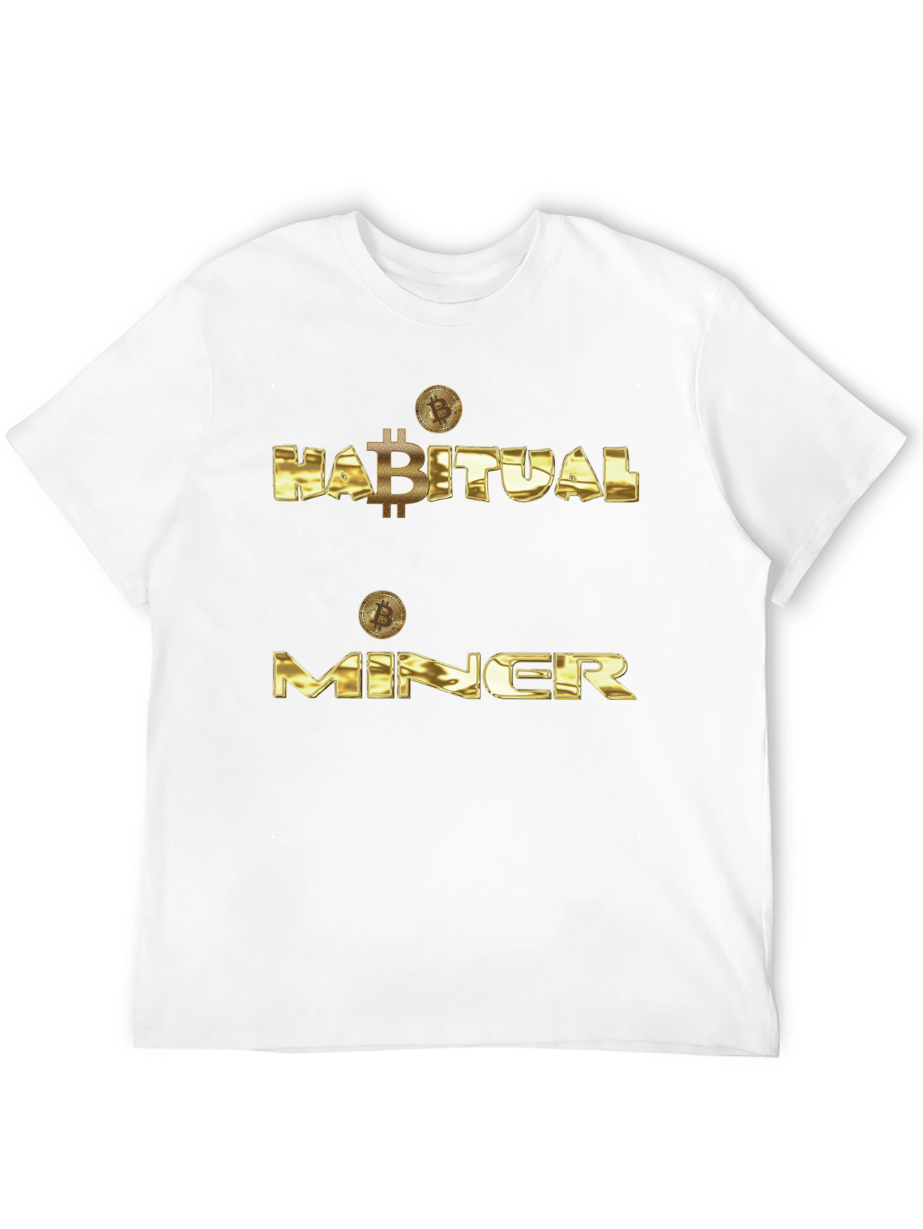 Habitual Miner Black T-Shirt