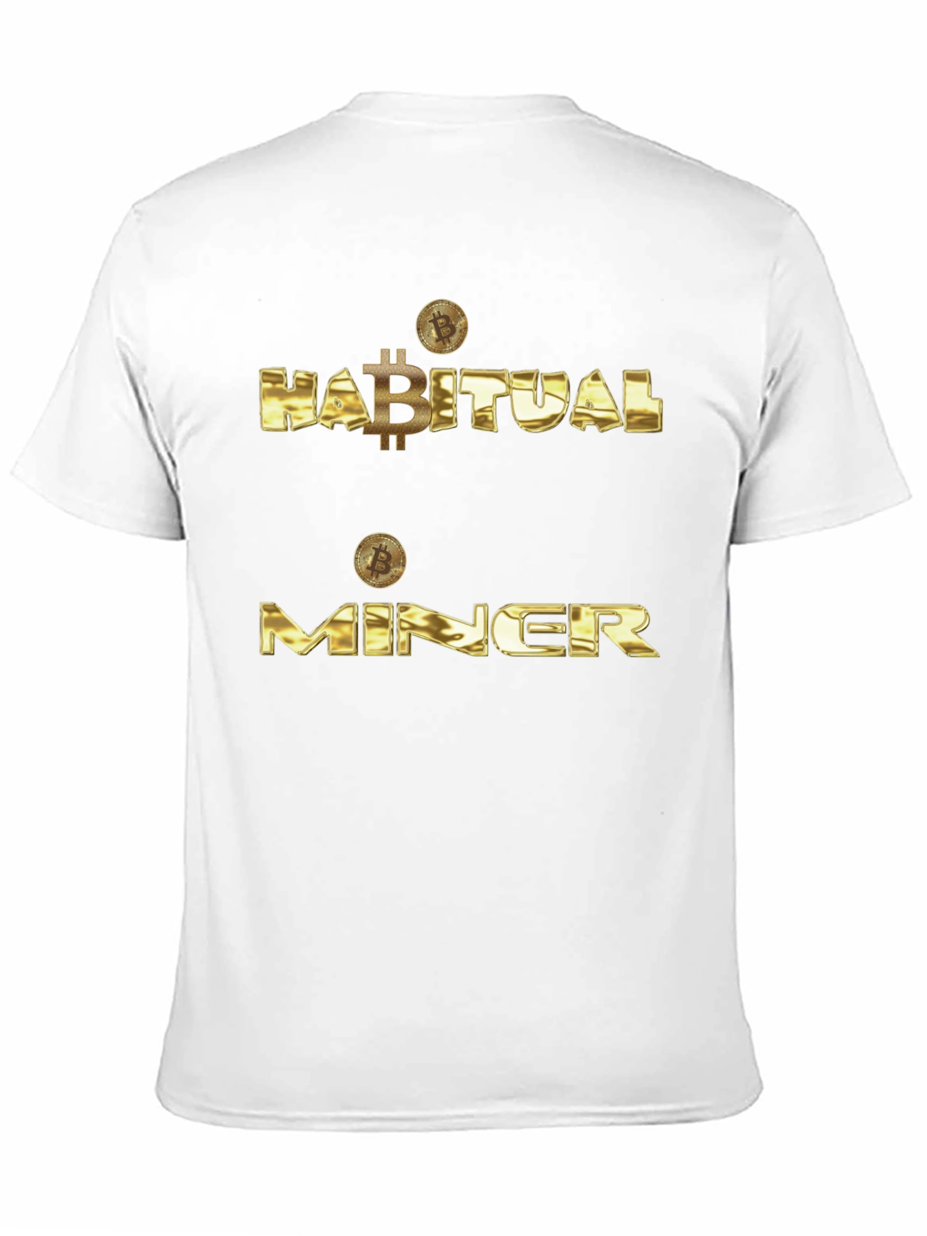 Habitual Miner Black T-Shirt
