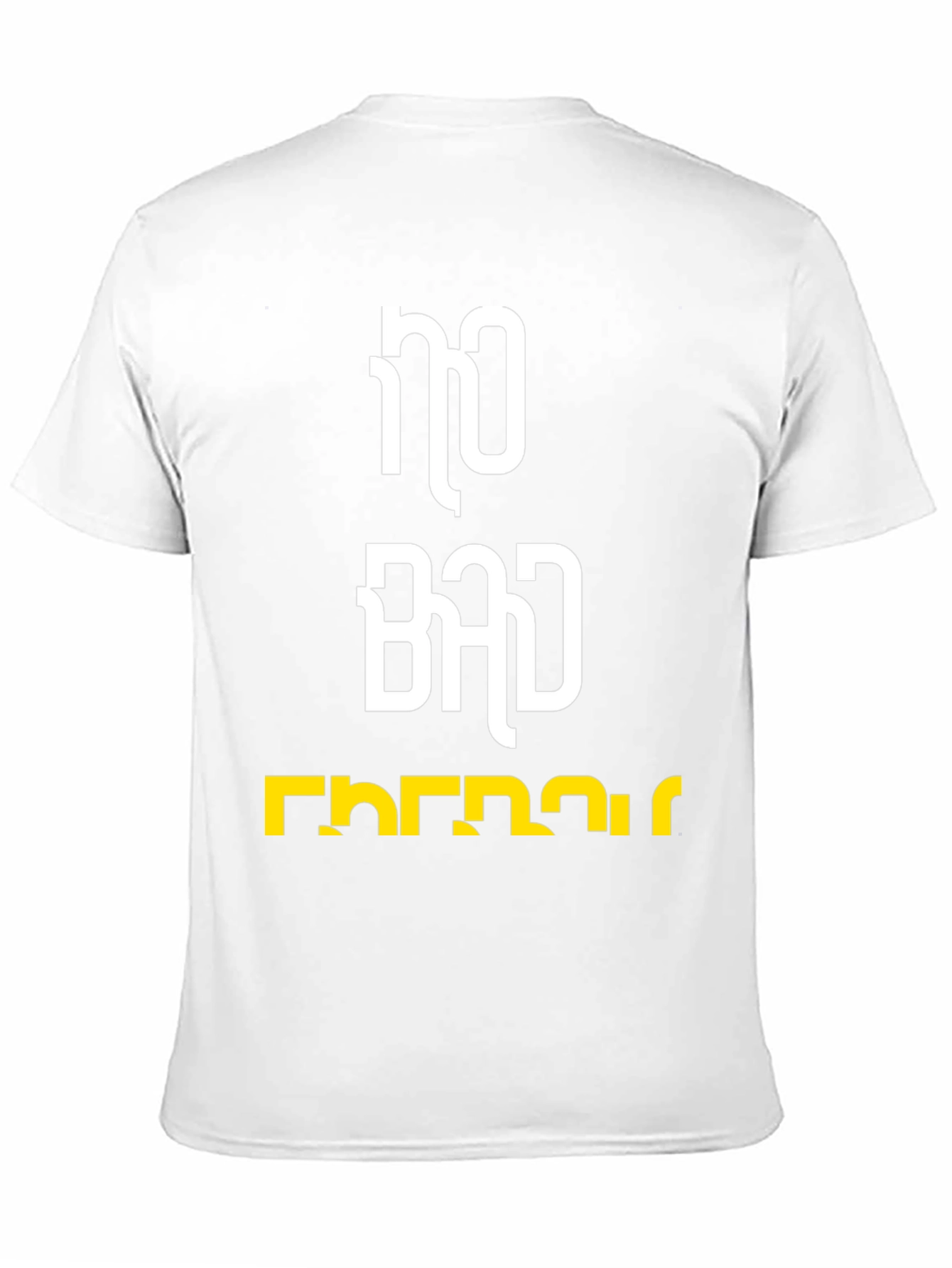 No Bad Energy Black Graphic T-Shirt