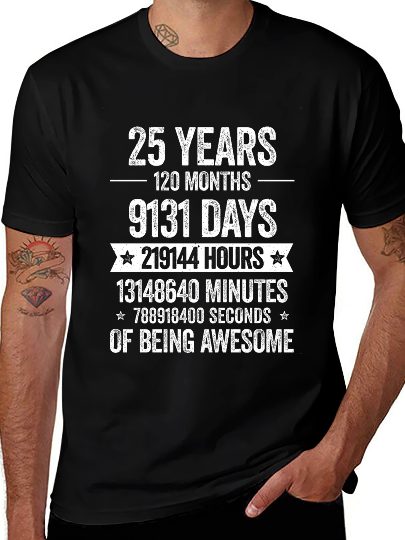 25 Years Of Being Awesome T-Shirt