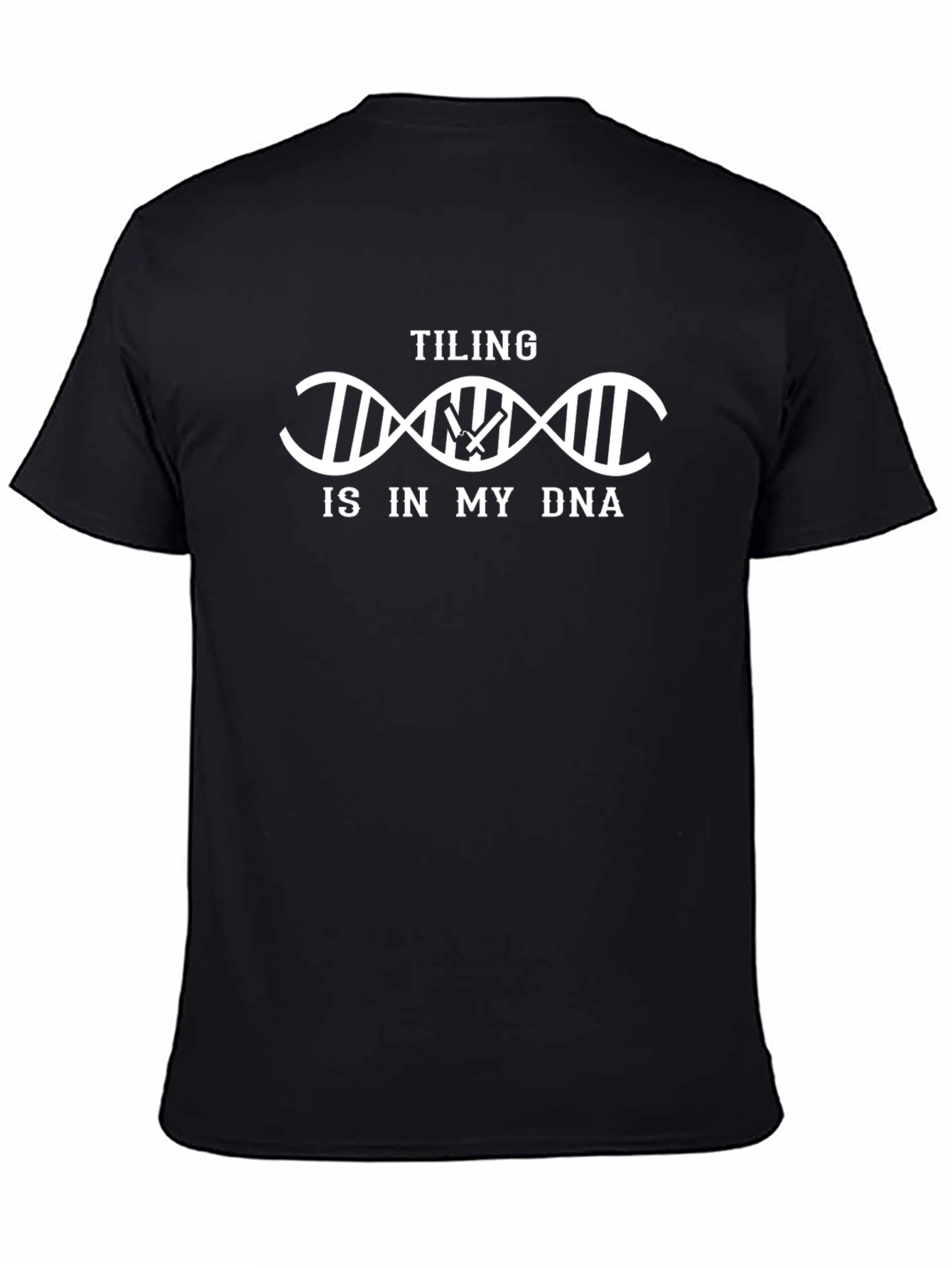 Tiling DNA Graphic Tee - Unique Hobby Shirt