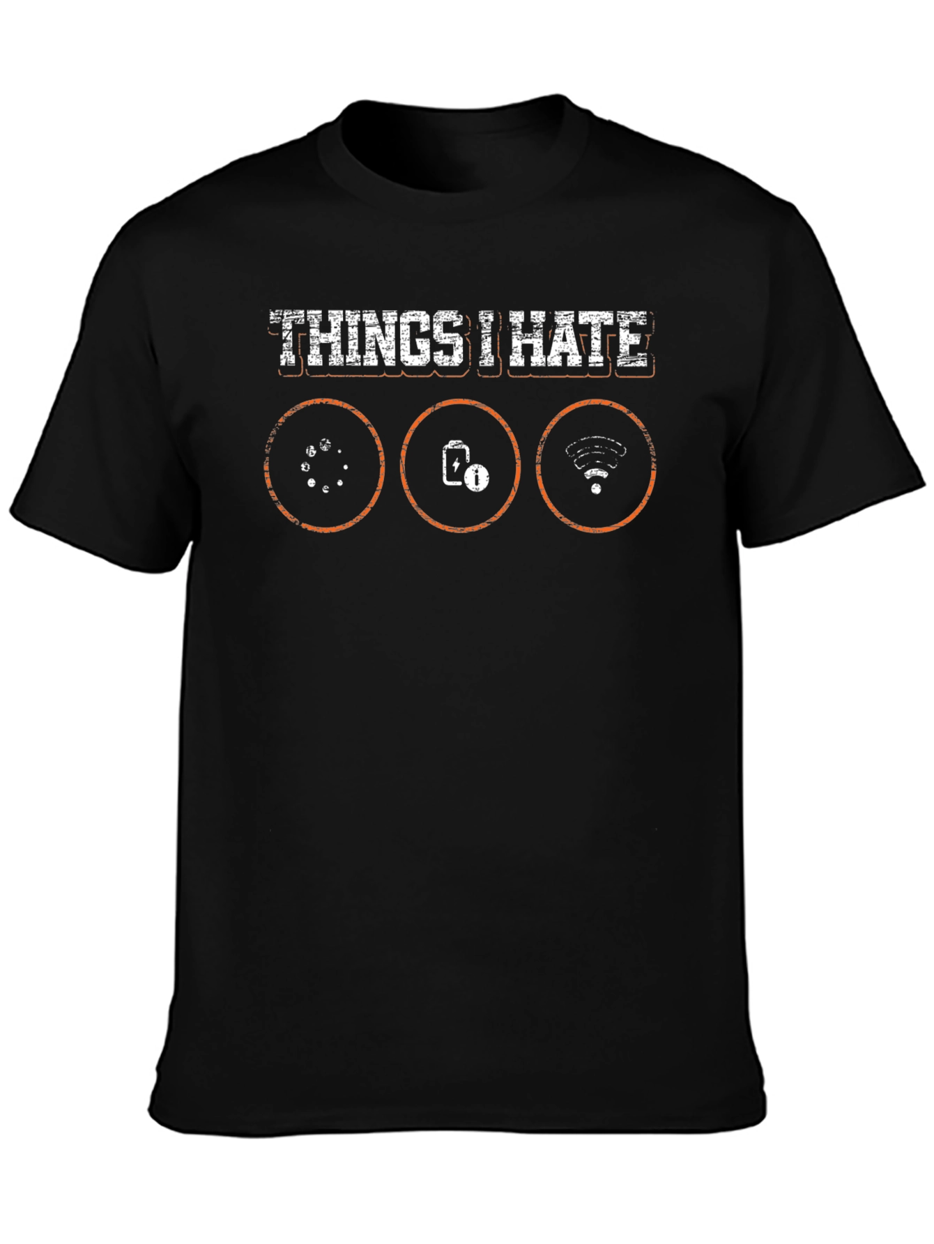 Things I Hate Graphic Tee - Black