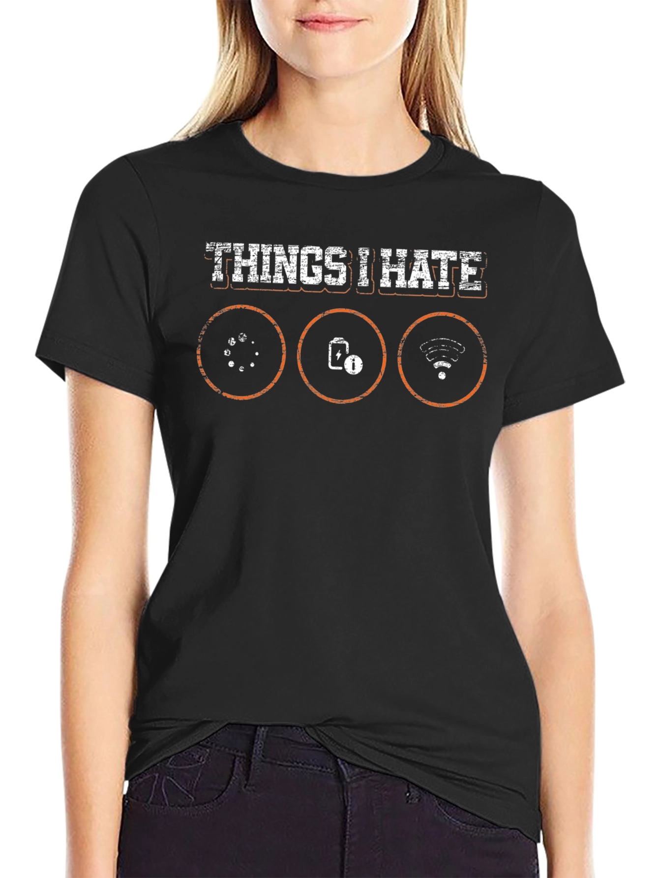 Things I Hate Graphic Tee - Black