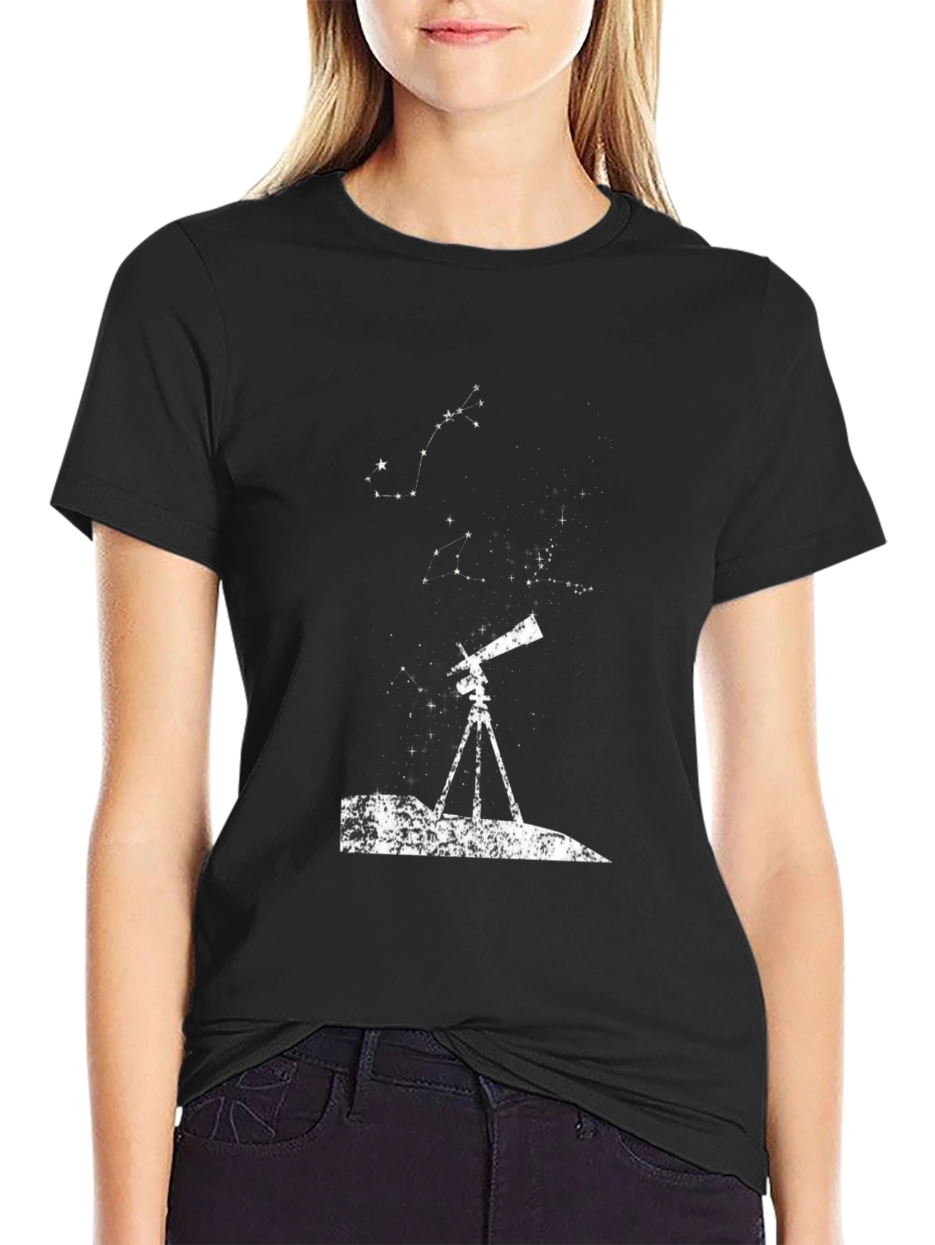 Telescope Constellation Graphic Tee