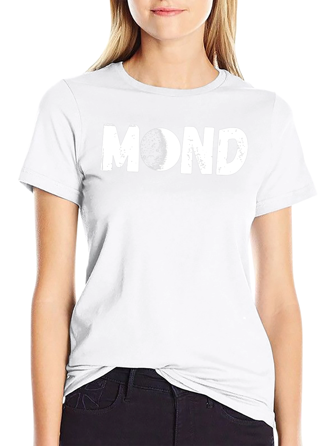 Mond T-Shirt | Unique Moon Design | Casual Wear