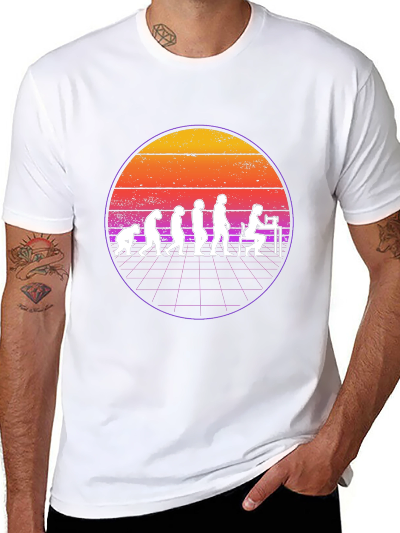 Retro Sewing Evolution T-Shirt