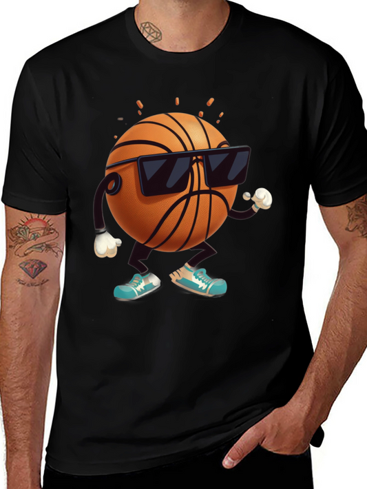 Cool Basketball Graphic T-Shirt