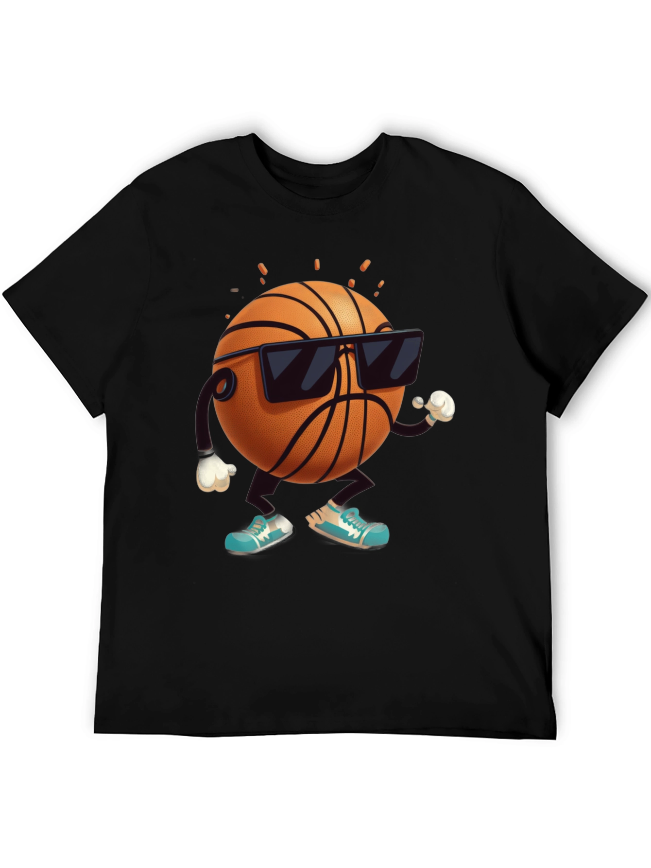 Cool Basketball Graphic T-Shirt