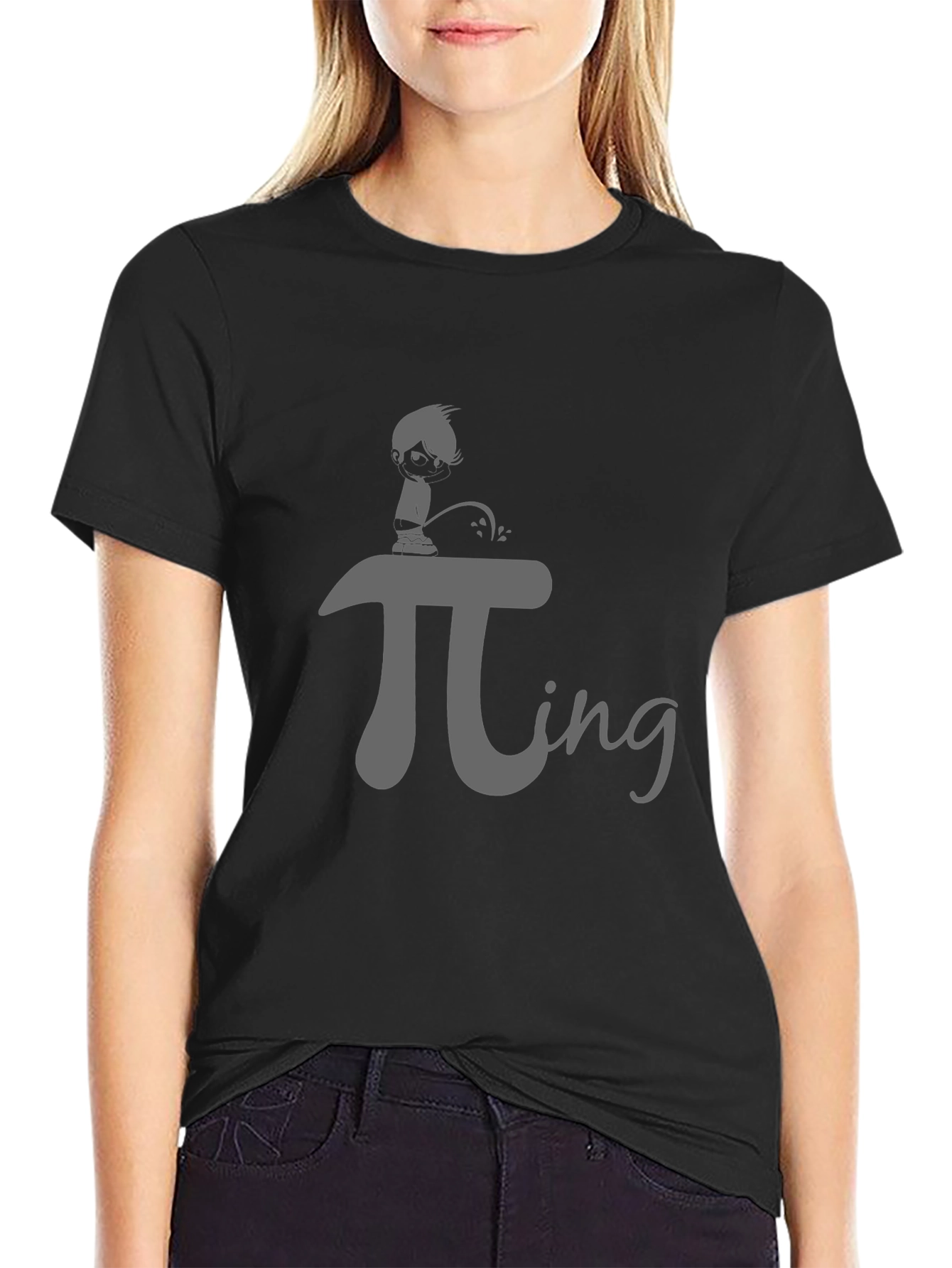 Pi-ing Graphic T-Shirt Funny Design