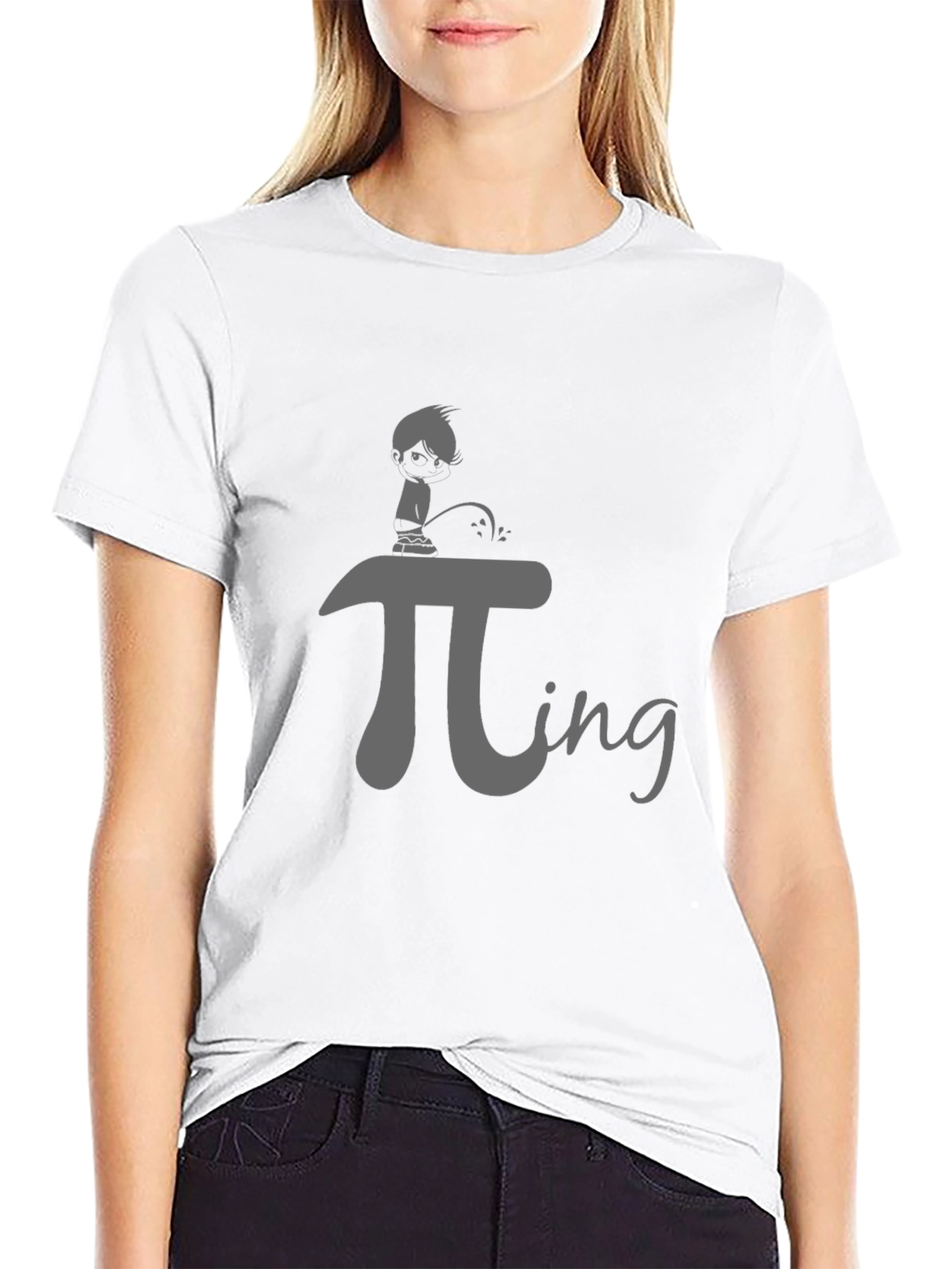 Pi-ing Graphic T-Shirt Funny Design