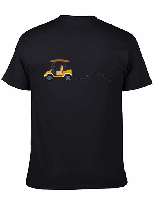 Golf Cart T-Shirt - Putt Putt Design