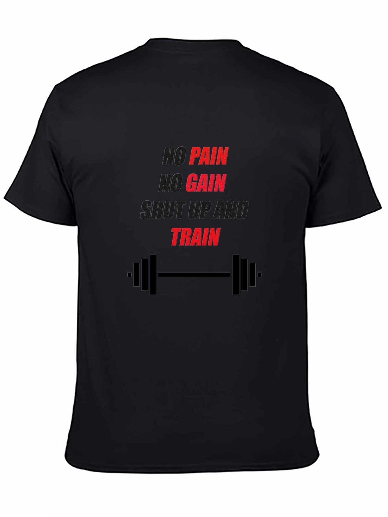 Gym Motivation T-Shirt - No Pain No Gain