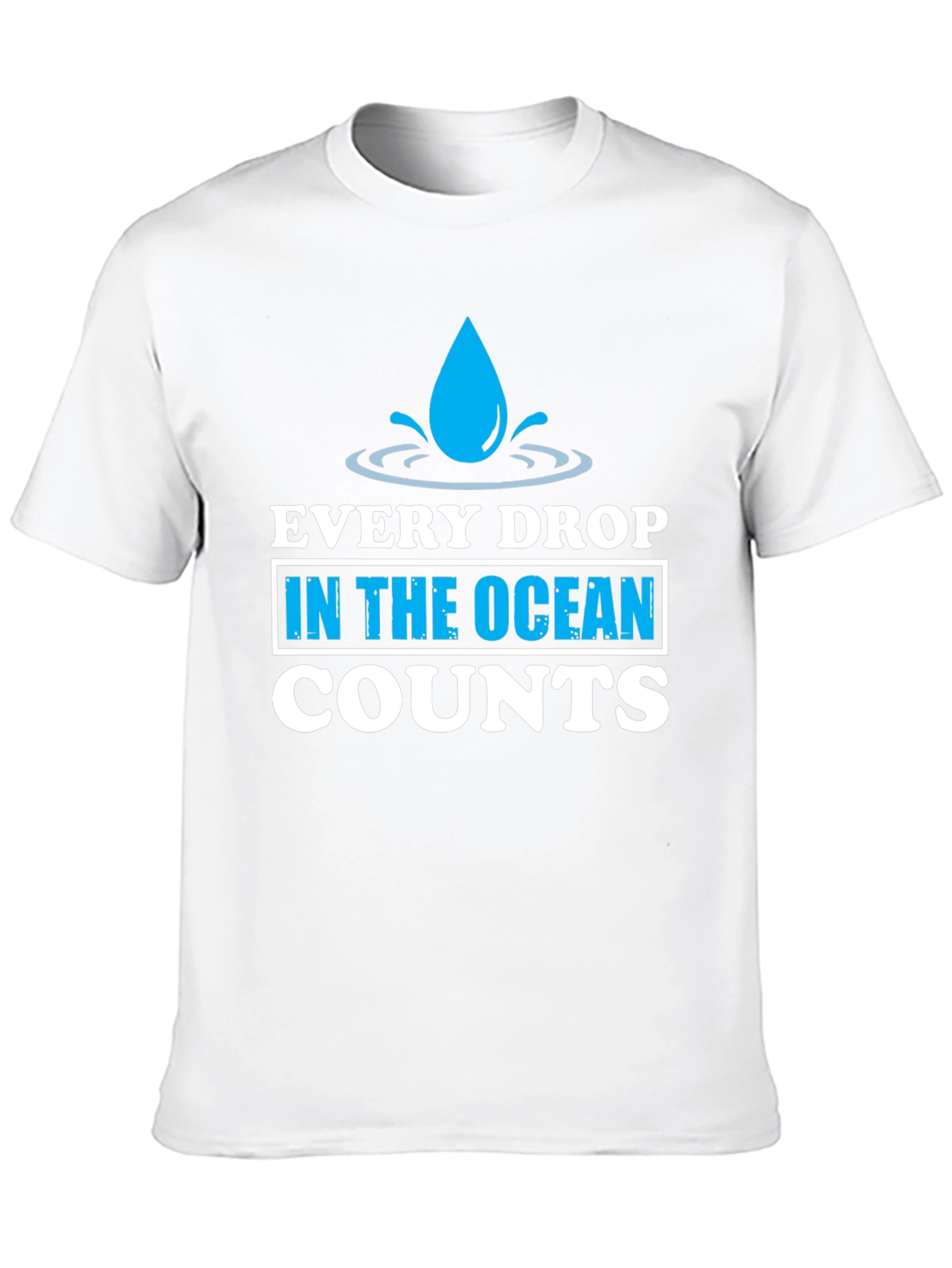 Every Drop Counts T-Shirt - Earth Day Tee