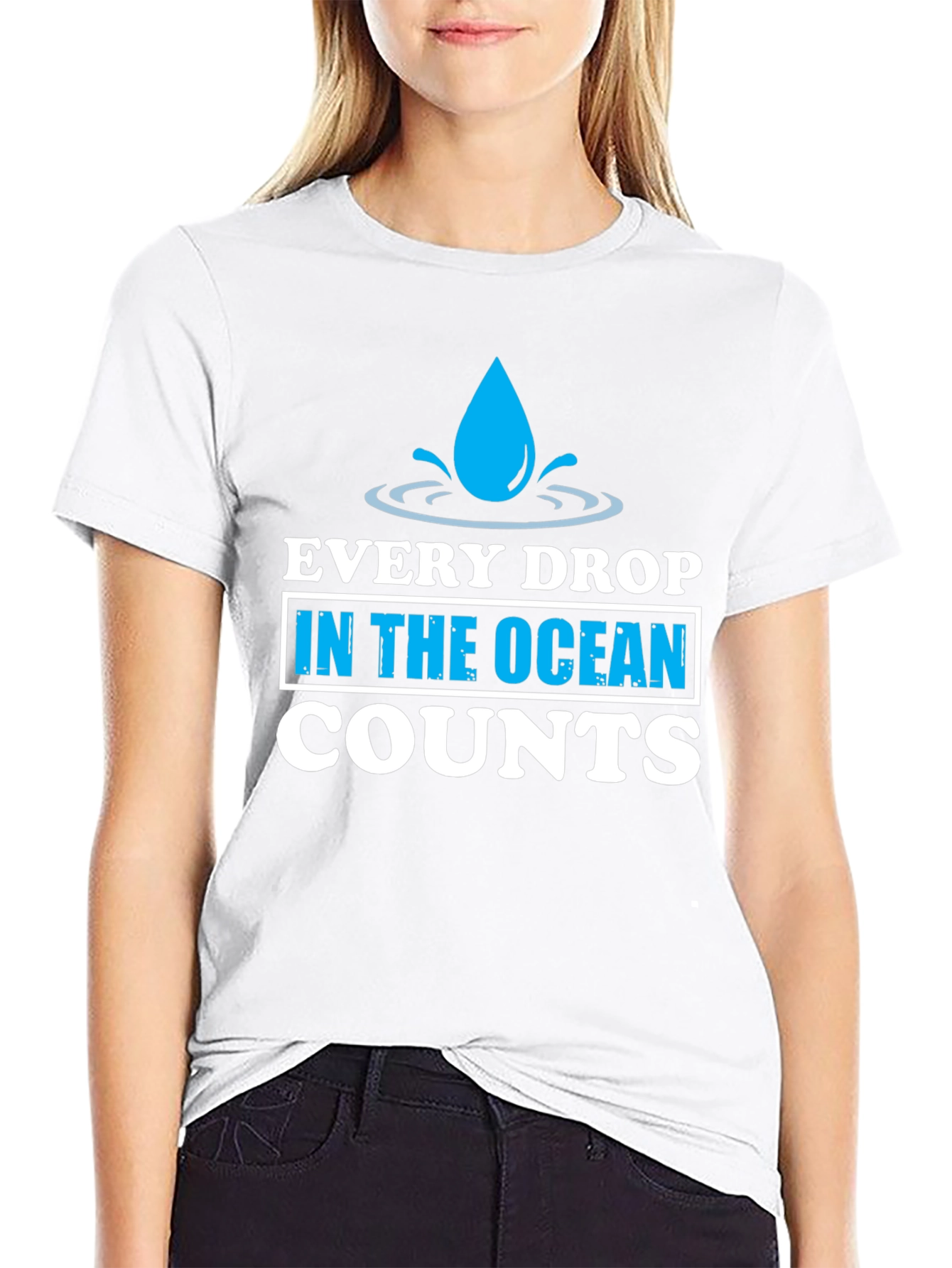 Every Drop Counts T-Shirt - Earth Day Tee